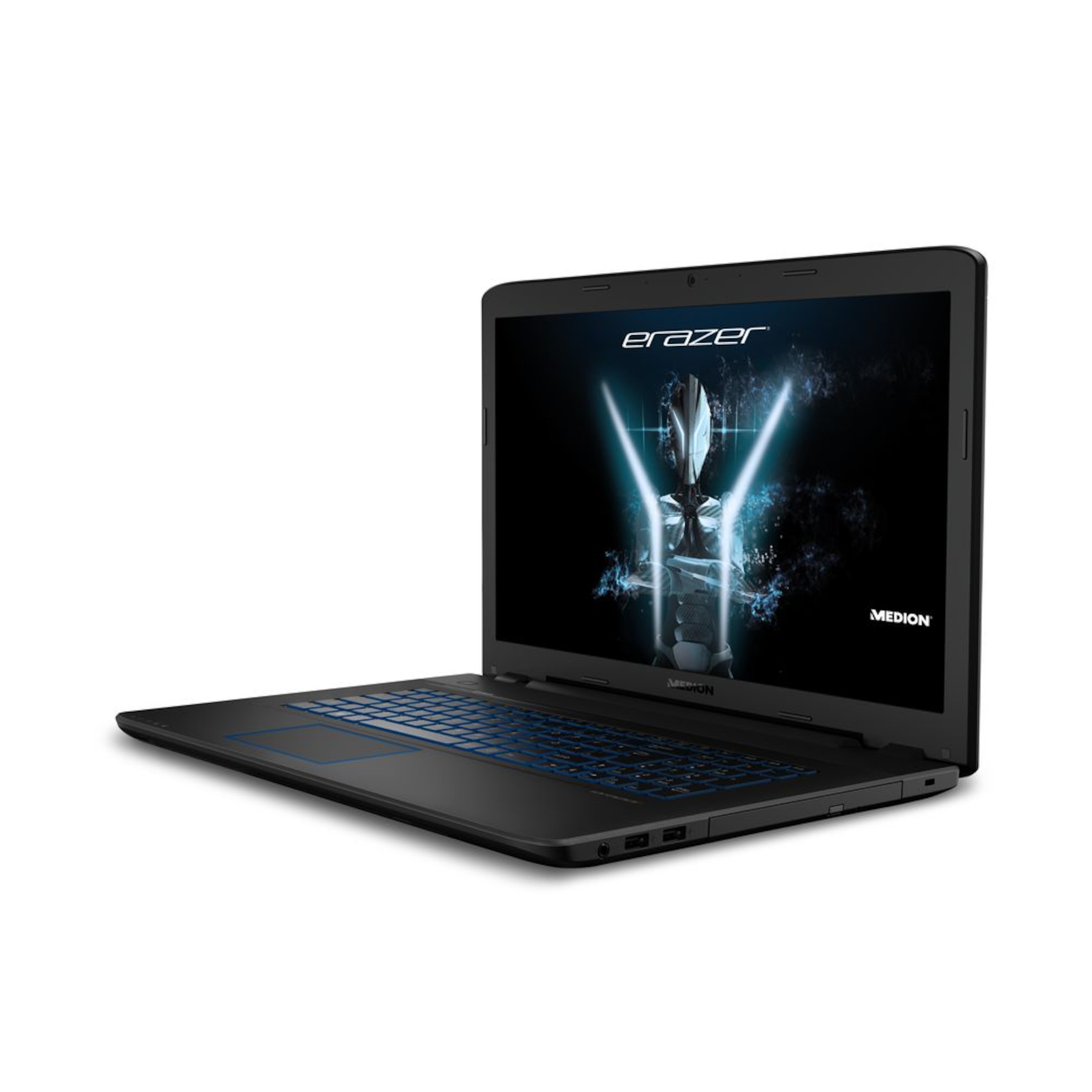 MEDION® ERAZER® P7651, Intel® Core™ i7-8550U, Windows 10 Home, 43,9 cm (17,3’’) FHD Display, GTX 1050, 256 GB SSD, 1 TB HDD, 8 GB RAM, Core Gaming Notebook  (B-Ware)