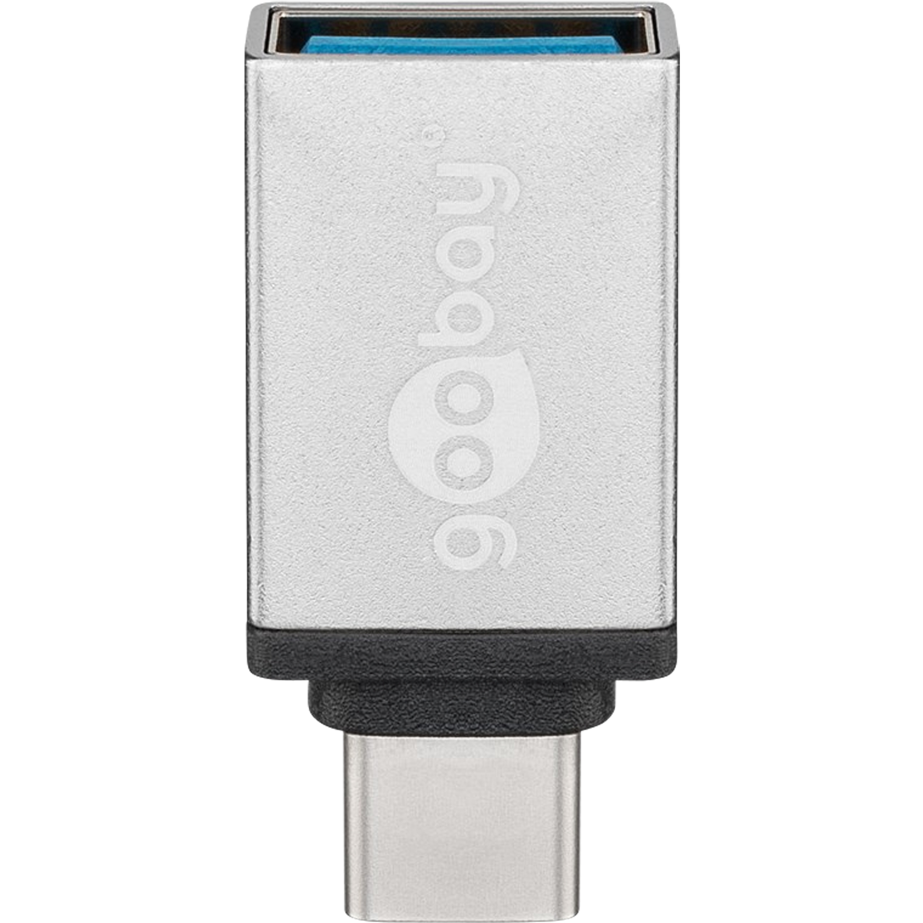 GOOBAY Adapter USB-C™ auf USB 2.0 Micro-B, zum Verbinden eines USB-C™ Gerätes mit einem USB 2.0 Micro-B Kabel, sehr einfache Bedienbarkeit