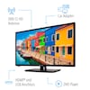 MEDION® LIFE® E12443 Fernseher, 59,9 cm (23,6'') LCD-TV, Full HD, HD Triple Tuner, integrierter DVD-Player, Car-Adapter, integrierter Mediaplayer, CI+