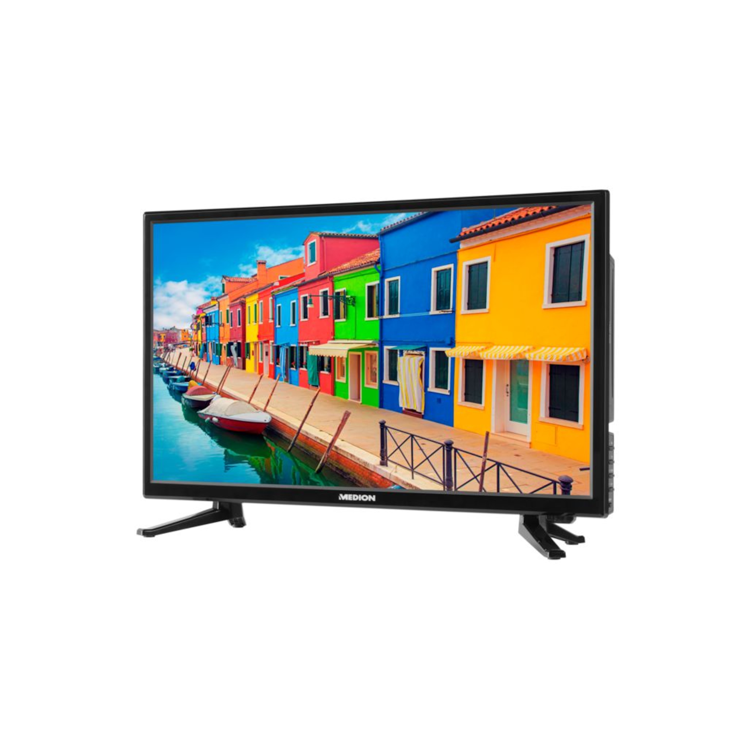 MEDION® LIFE® P12310 TV, 54,6 cm (21,5") LED-Backlight, Full HD, HD Triple Tuner, integrierter DVD-Player, HDMI, CI+  (B-Ware)