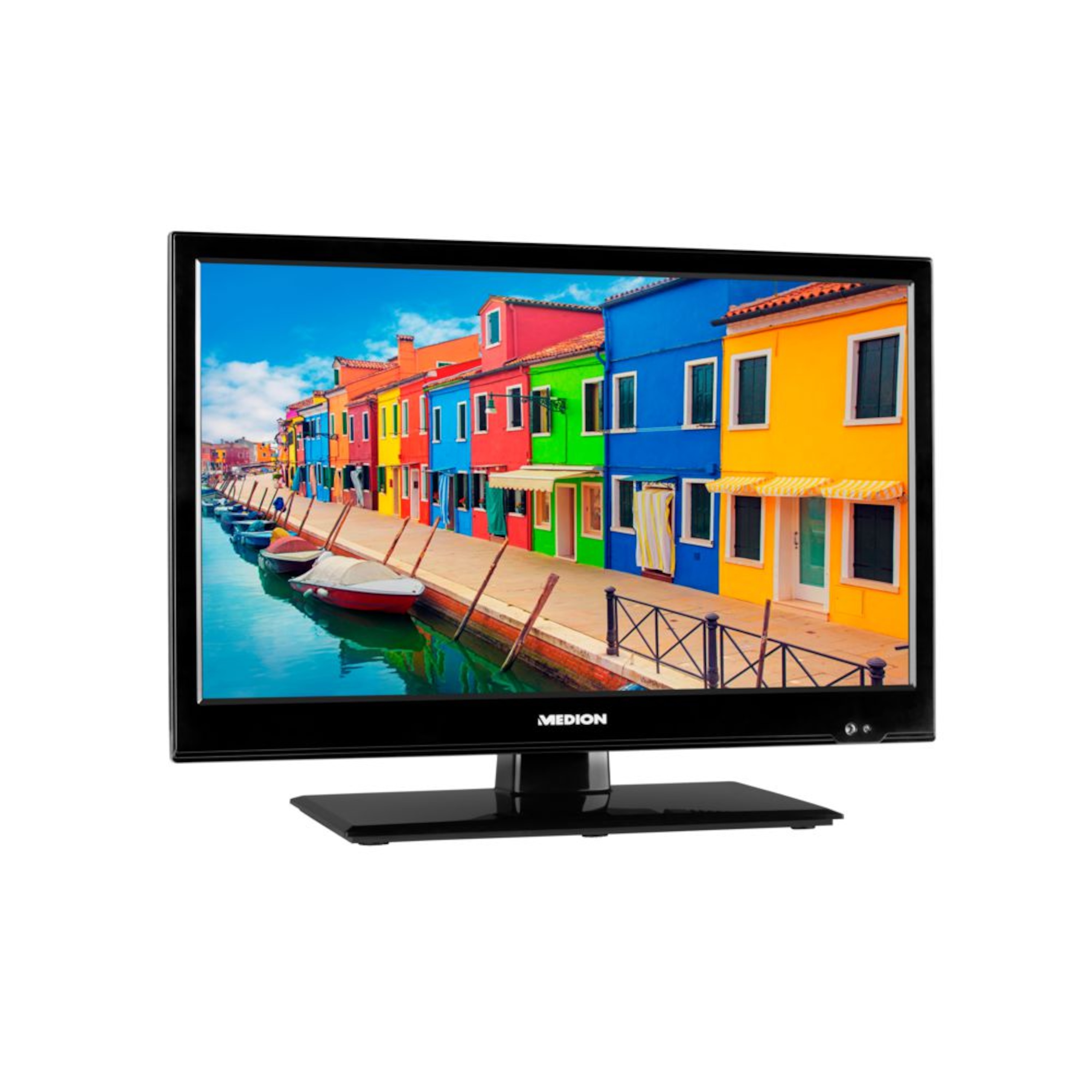 MEDION® LIFE® E11941 Fernseher, 47 cm (18,5'') LCD-TV, inkl. DVB-T 2 HD Modul (3 Monate freenet TV gratis) - ARTIKELSET