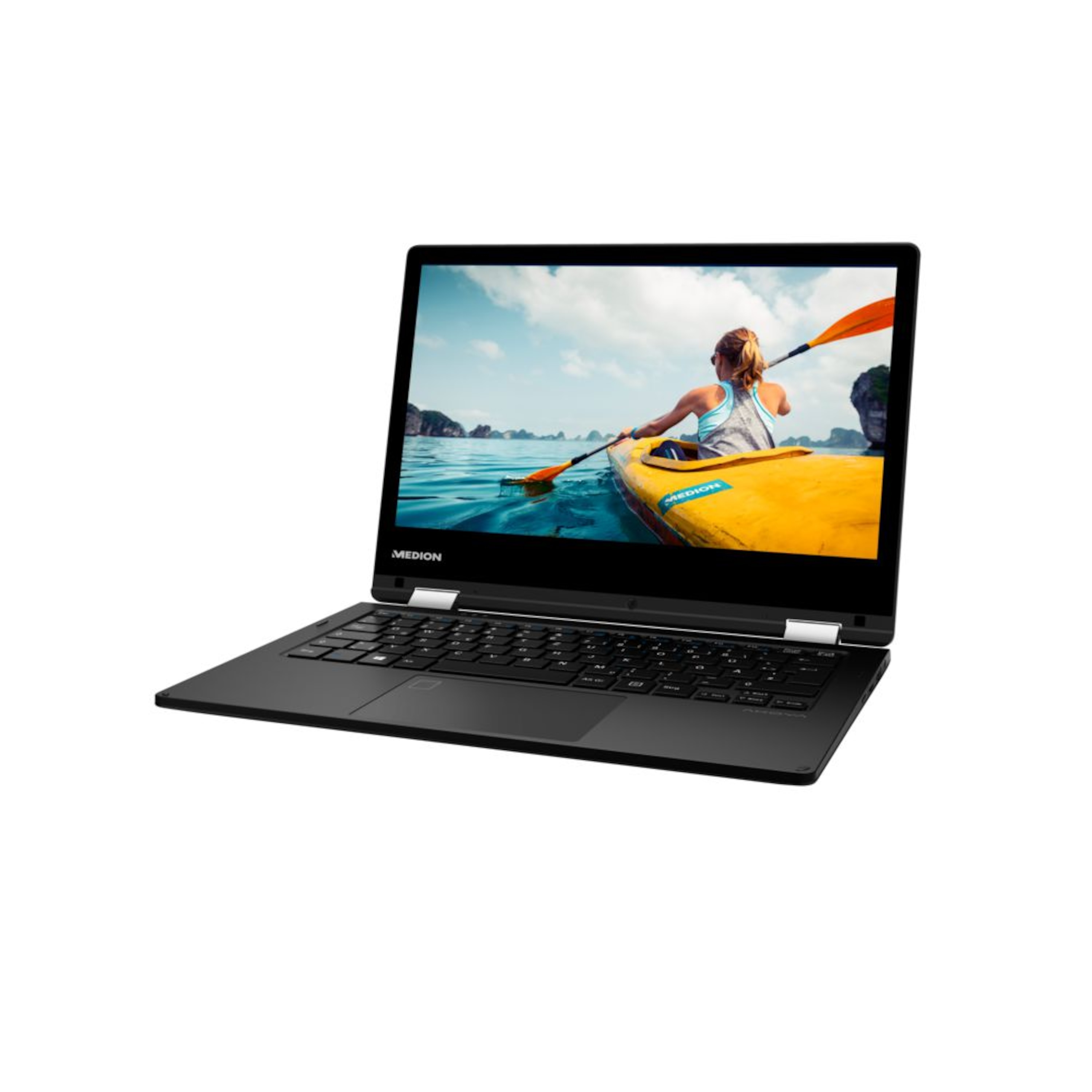 MEDION® AKOYA® E2221T, Intel® Atom® x5-Z8350, Windows 10 Home, 29,5 cm (11,6'') HD Touch-Display, 32 GB Flash, 2 GB RAM, Convertible  (B-Ware)