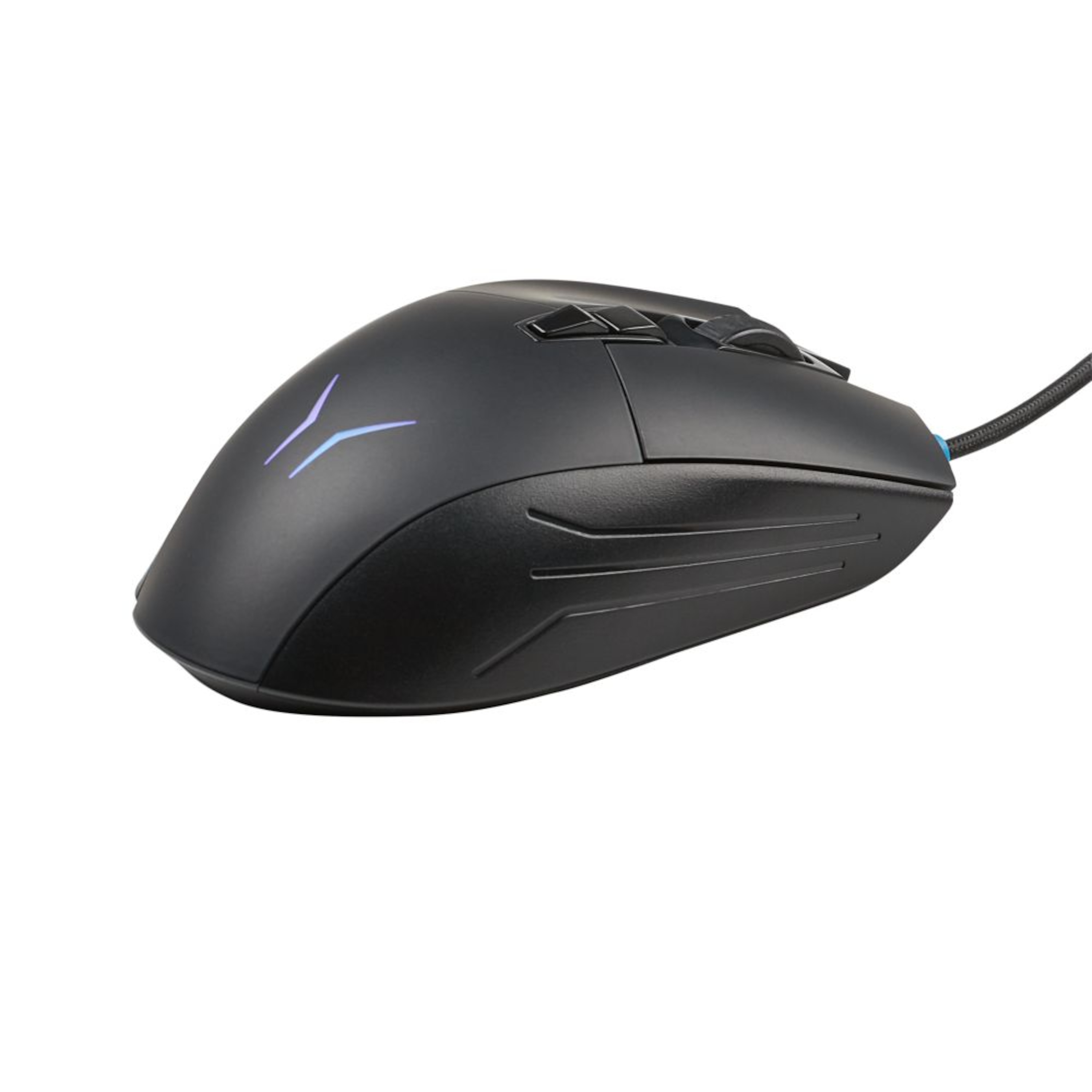 MEDION® ERAZER® X81035 Gaming Maus, PixArt-Sensor, wahlweise kabelgebundener oder -loser Betrieb möglich, Li-Polymer Akku, DPI Profile, RGB Beleuchtung, ergonomisch