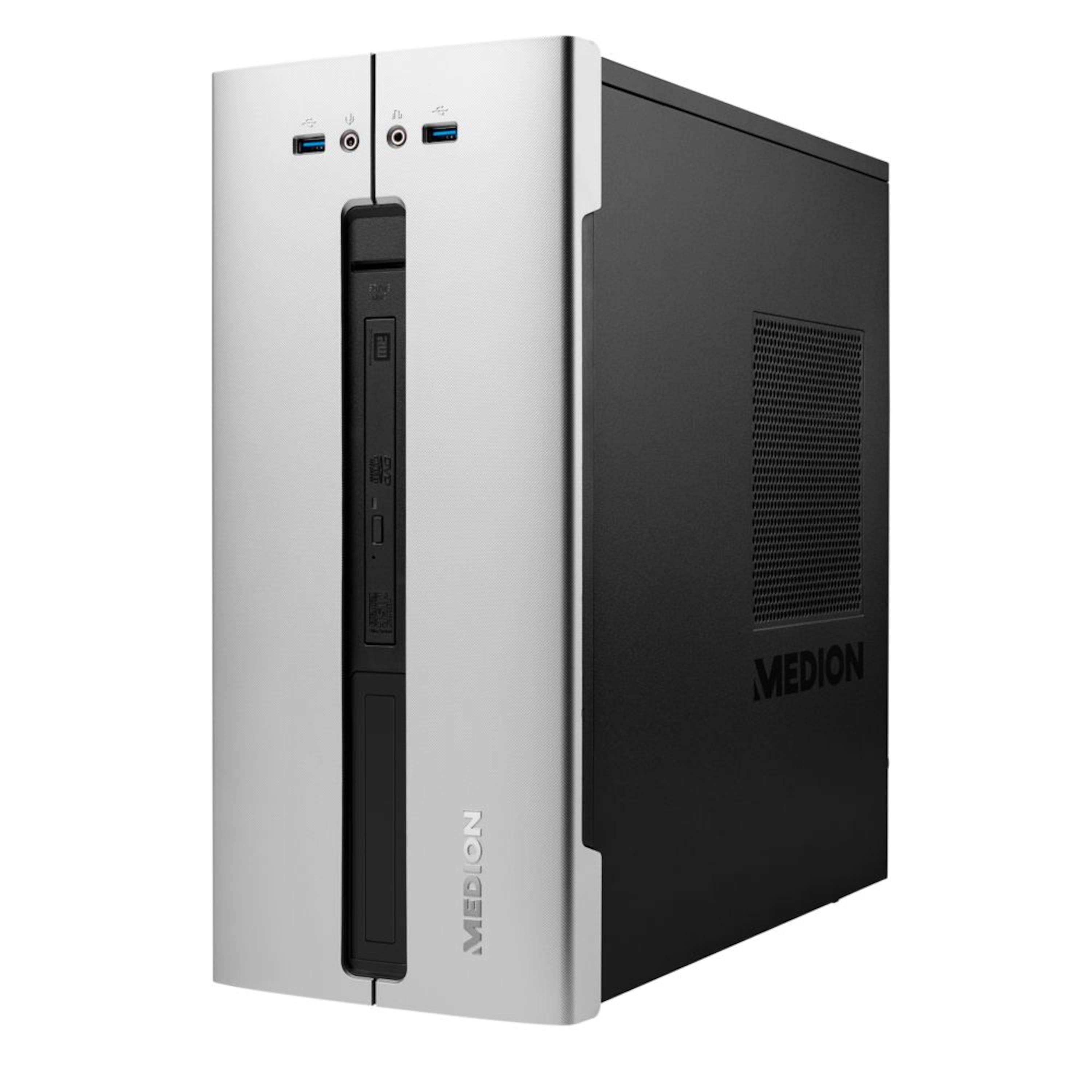 ECOM_MEDION_PC_M80_w_o_Hot_Swap_silver_Front_Side_Right