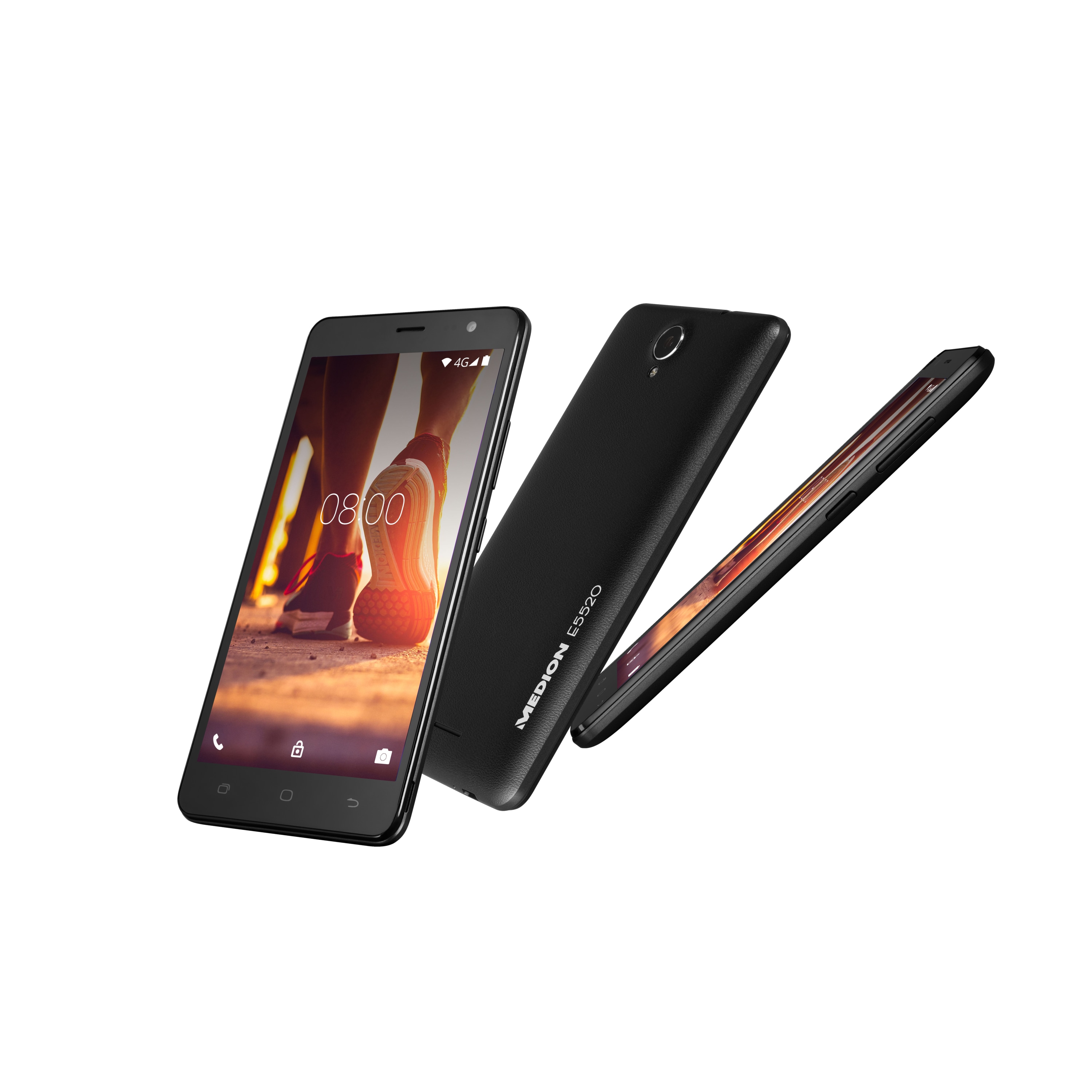 MEDION® LIFE® E5520 Smartphone, 13,97 cm (5,5") HD Display, Android™ 5.1, Lollipop, 32 GB Speicher, Quad Core Prozessor