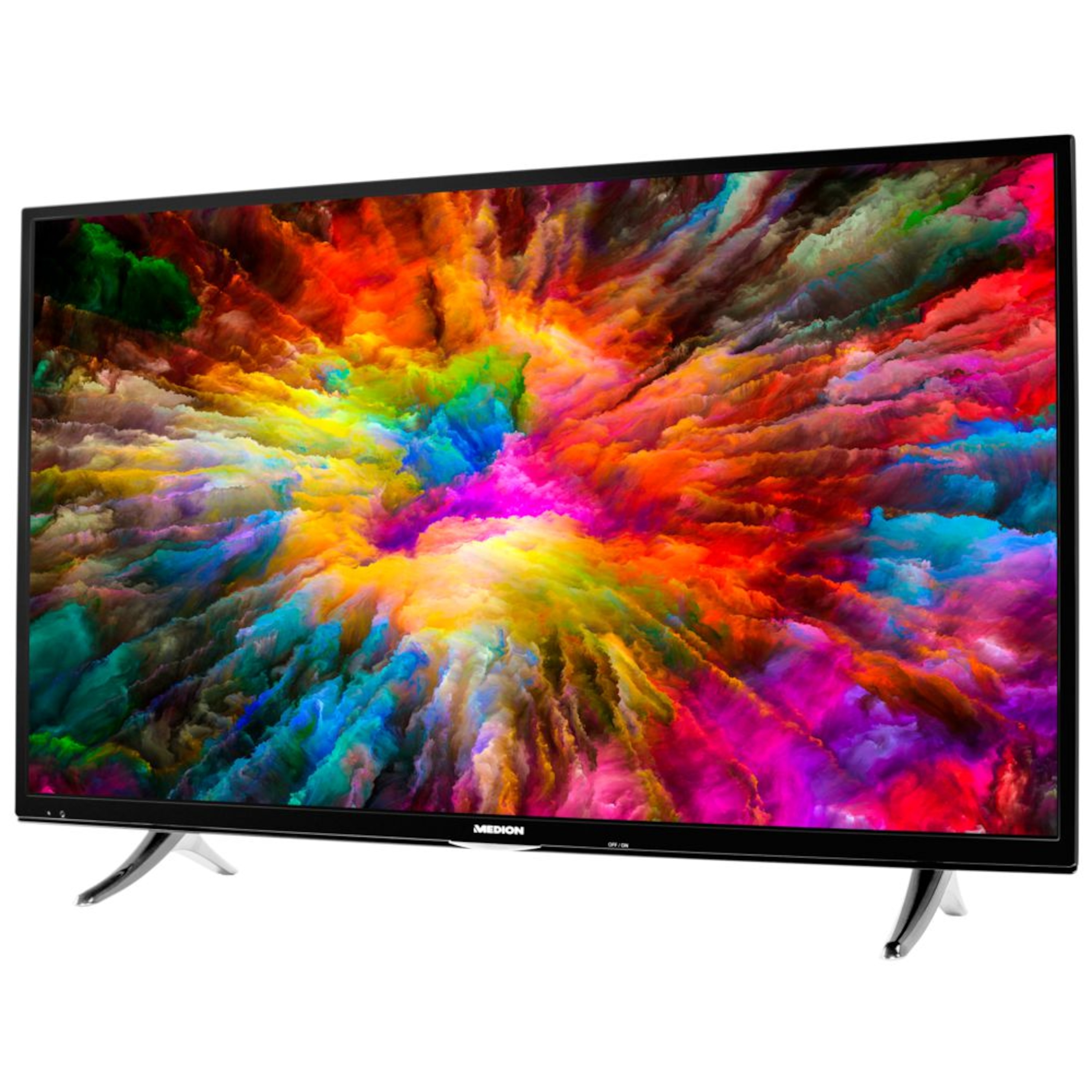 MEDION® LIFE® X15035 TV, 125,7 cm (50'') Ultra HD Smart-TV, HDR, Dolby Vision™, PVR ready, Netflix, DTS HD, HD Kombituner, CI+