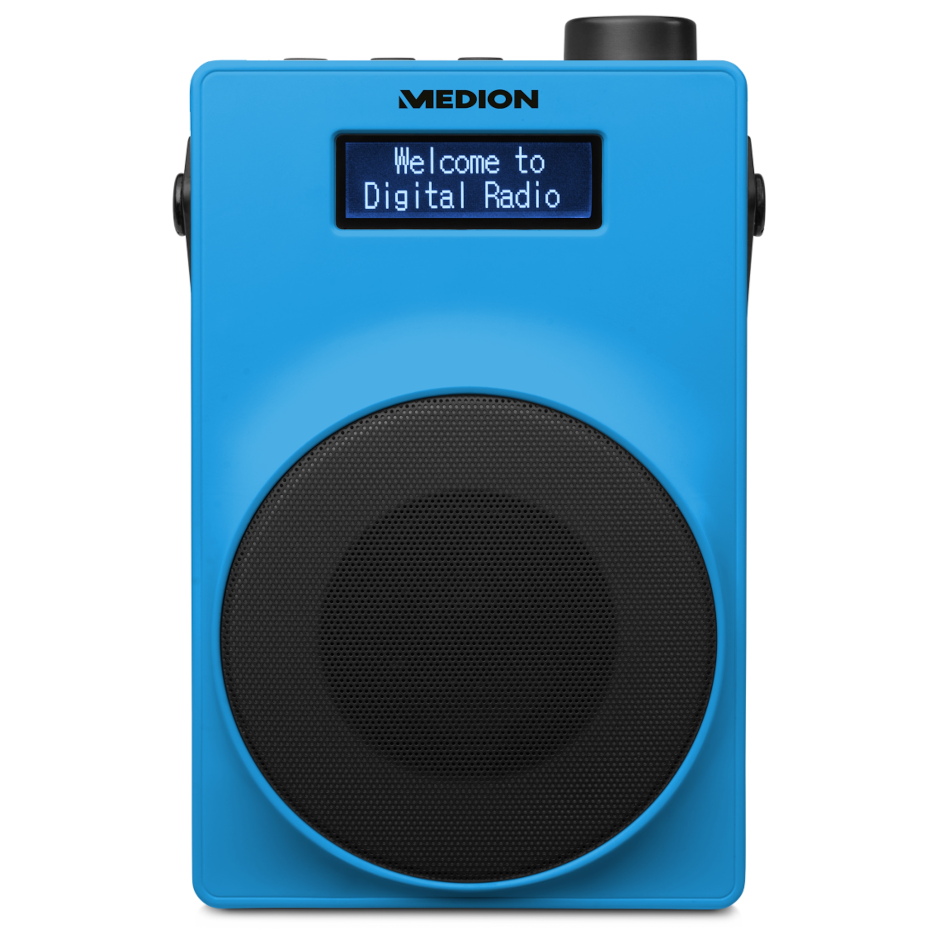 MEDION® LIFE® E66880 DAB+/PLL-UKW Radio, 4,57 cm (1,8'') LC-Display, Kopfhöreranschluss, USB Ladeanschluss, 30 W (3 W RMS)