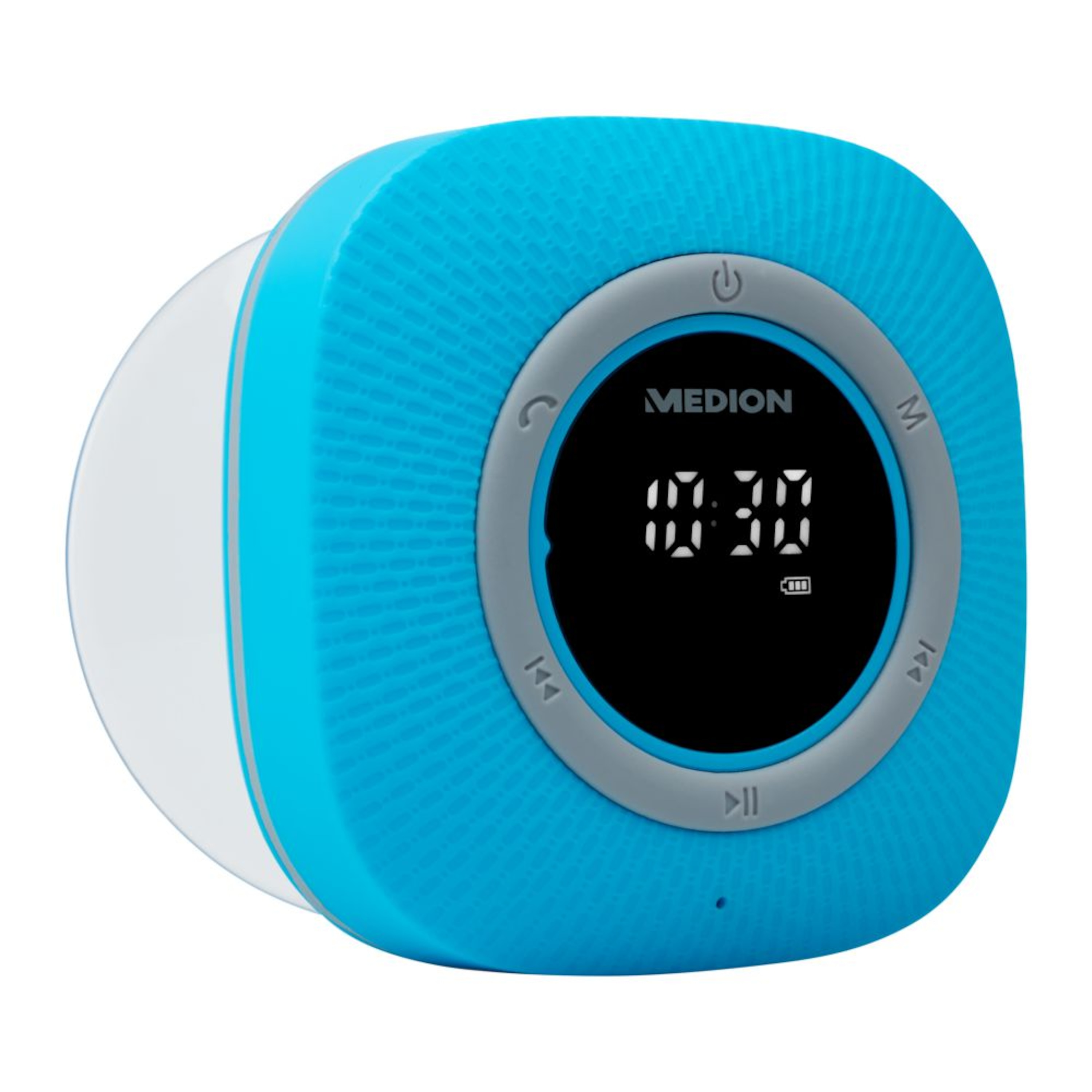 MEDION® LIFE® P66096 Duschradio, LED-Display, UKW-Radio, IPX6 Schutz, Bluetooth® 5.0, 30 W Ausgangsleistung