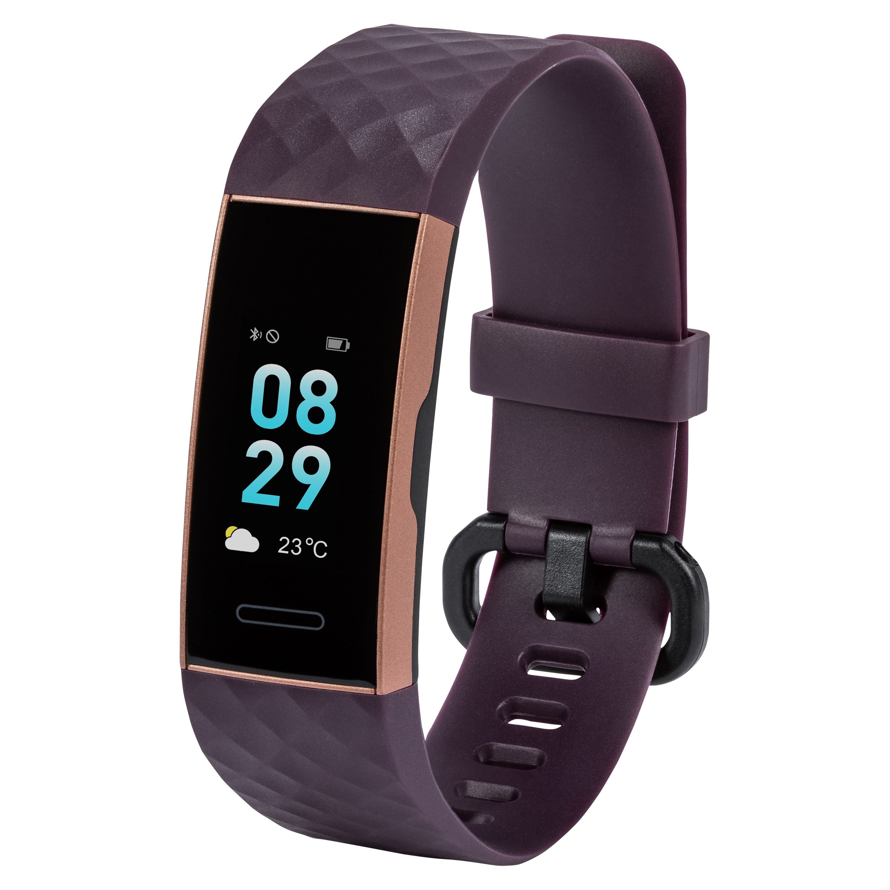 MEDION® LIFE® Fitness tracker S3600 (roze/paars) | Hartslagmonitor |  Verschillende sport instellingen | IP68 Waterbescherming | MEDION.BE