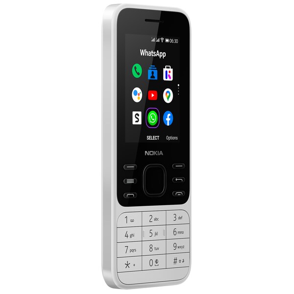 NOKIA 6300 4G, powder white