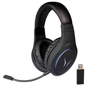 MEDION® ERAZER Mage X10 Gaming Headset | Draadloos | Uitstekende geluidskwaliteit | Microfoon | RGB verlichting | Optimaal draagcomfort