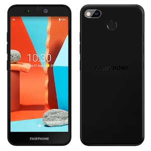 FAIRPHONE 3 Plus 64 GB, schwarz