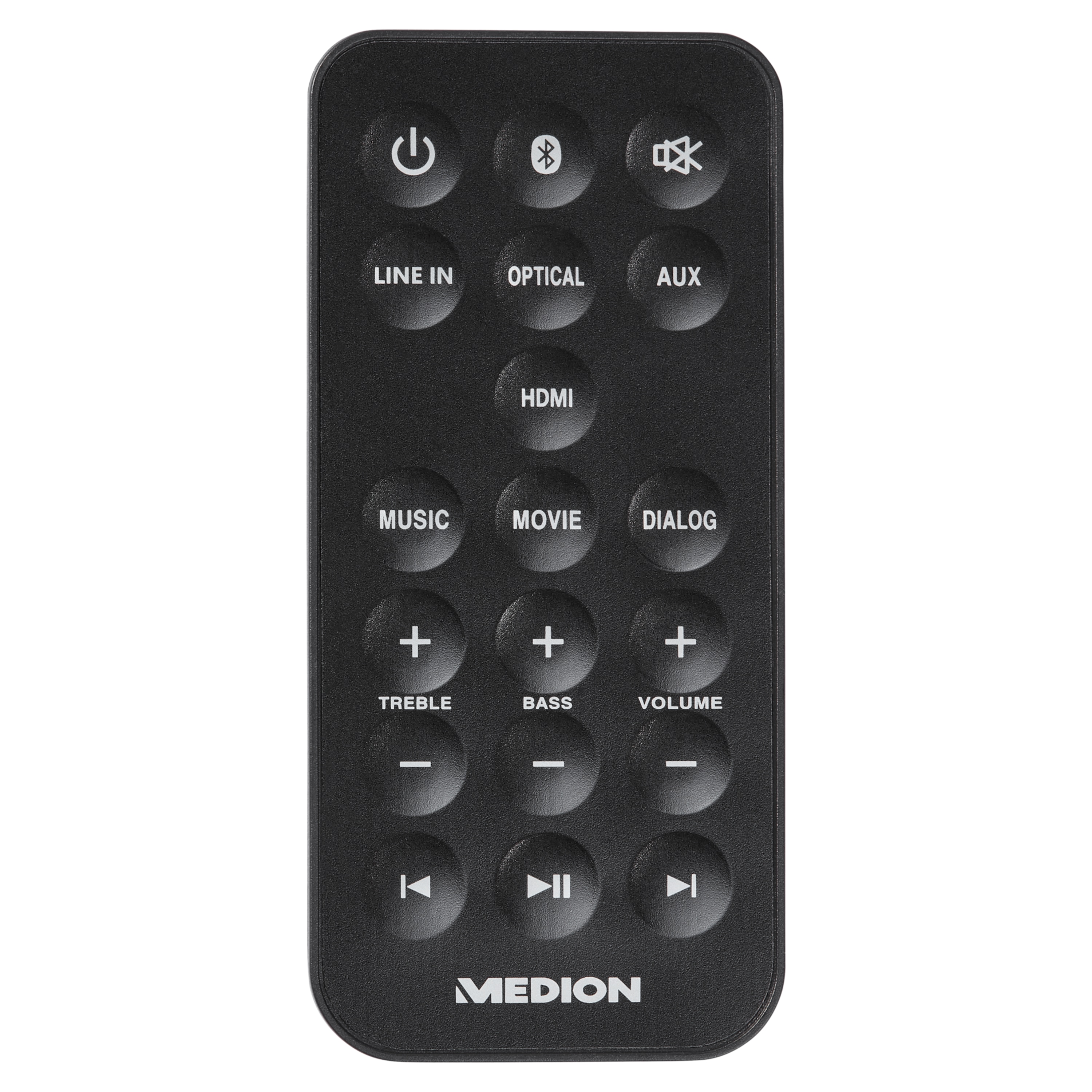 MEDION® LIFE® P61216 TV-Soundbar mit Subwoofer, flexibel aufstellbar, Bluetooth® 5.0, HDMI® (ARC) mit CEC, optischer Eingang, 3 Soundeinstellungen  (B-Ware)