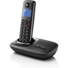 MOTOROLA T411+ Digitales Schnurlostelefon mit Anrufbeantworter, großes, beleuchtetetes Display, Freisprecheinrichtung