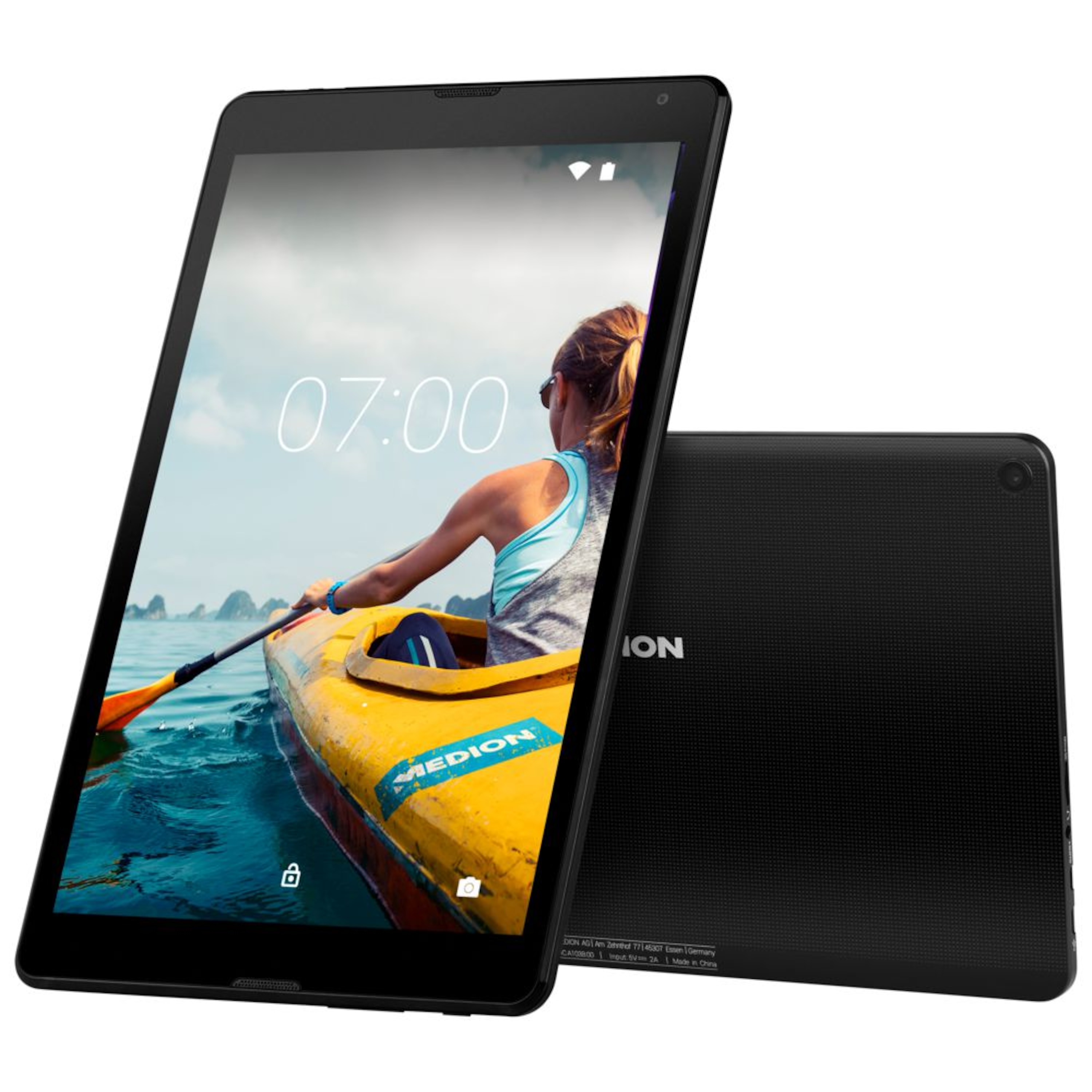 MEDION® LIFETAB® E10411 Tablet, 25,7 cm (10,1“) HD Display, Android™ 7.0, 32 GB Speicher, Quad Core Prozessor + Gratis Fitnessarmband E1000
