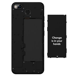 FAIRPHONE 3 Plus 64 GB, schwarz