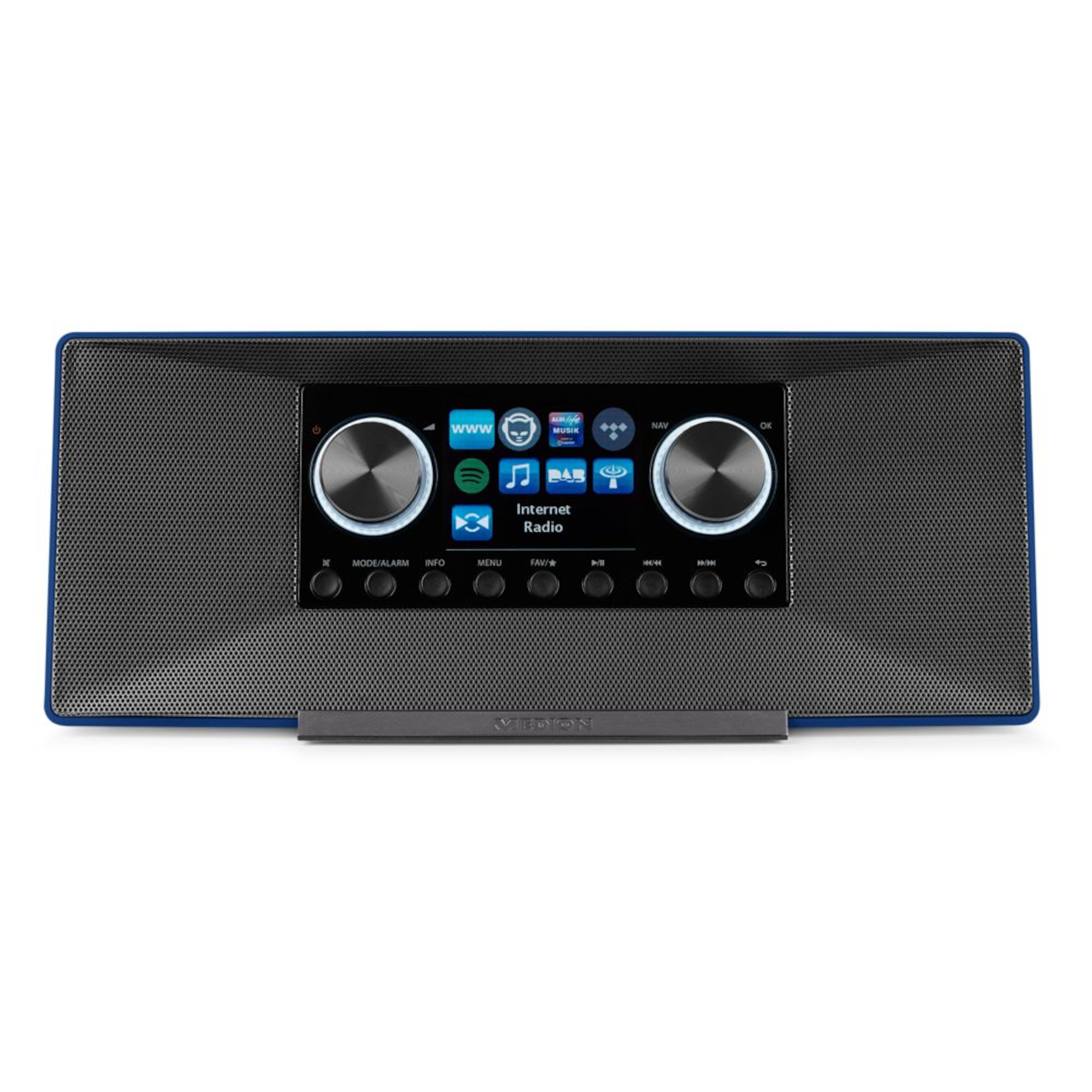ECOM_MEDION_IR_MD87990_Internetradio_blau_Front