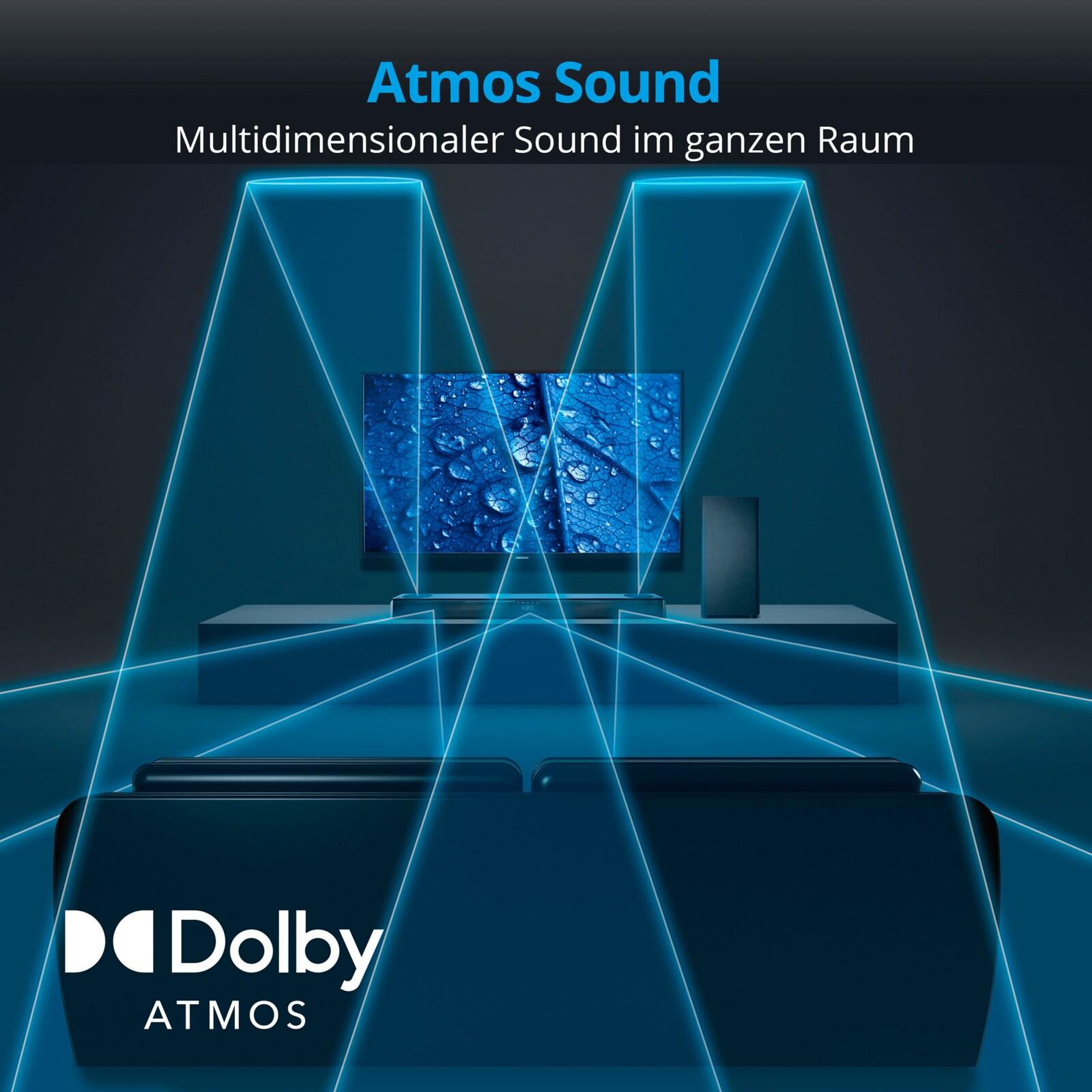 Medion Life Dolby Atmos Soundbar S61388 Test MEDION® LIFE® 3.1.2 Dolby Atmos® Soundbar S61388 | MEDION.DE