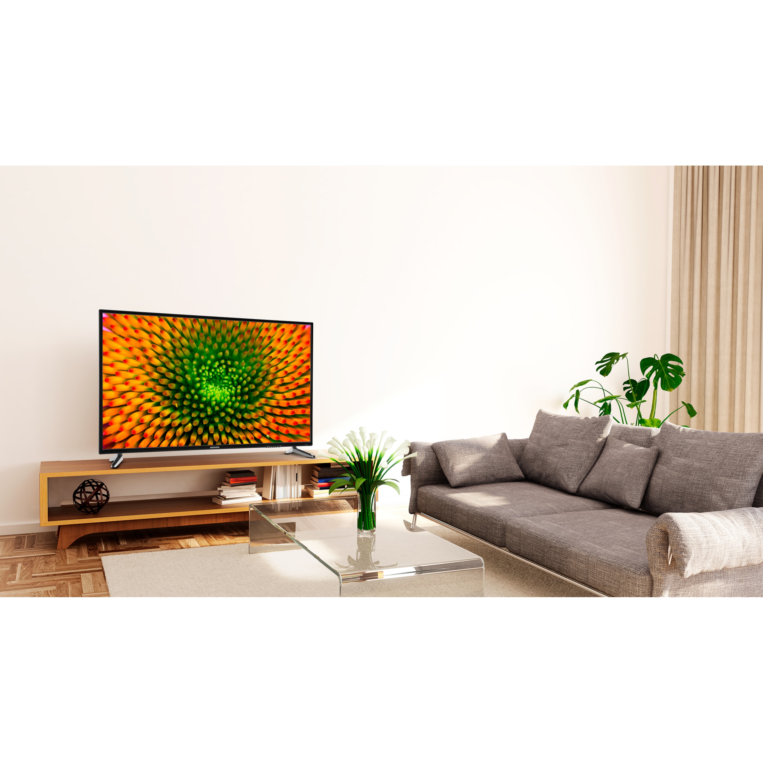 MEDION® LIFE® P16502 TV, 163,8 cm (65''), Ultra HD, PVR ready, integrierter Mediaplayer, HD Triple Tuner, CI+