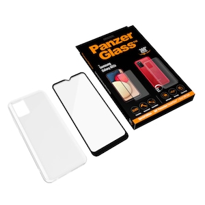 PANZERGLASS PanzerGlass Displayschutzfolie + Clear Soft Case für Samsung Galaxy A02s