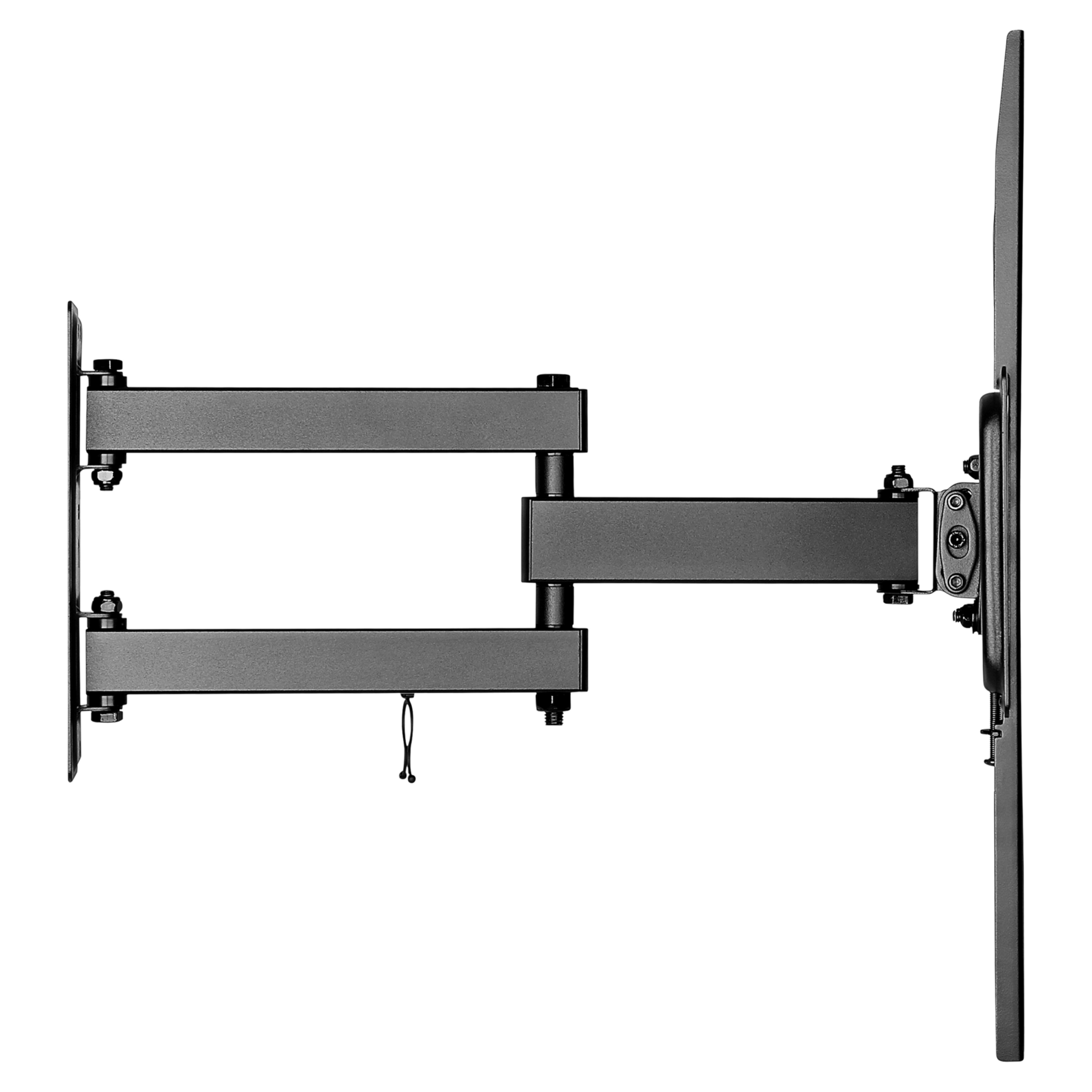 GOOBAY Basic FULLMOTION (M) Wandhalterung, für Fernseher von 81-140 cm (32''-55''), vollbewegliches Doppelarmgelenk (schwenkbar und neigbar), max. Traglast 35 kg