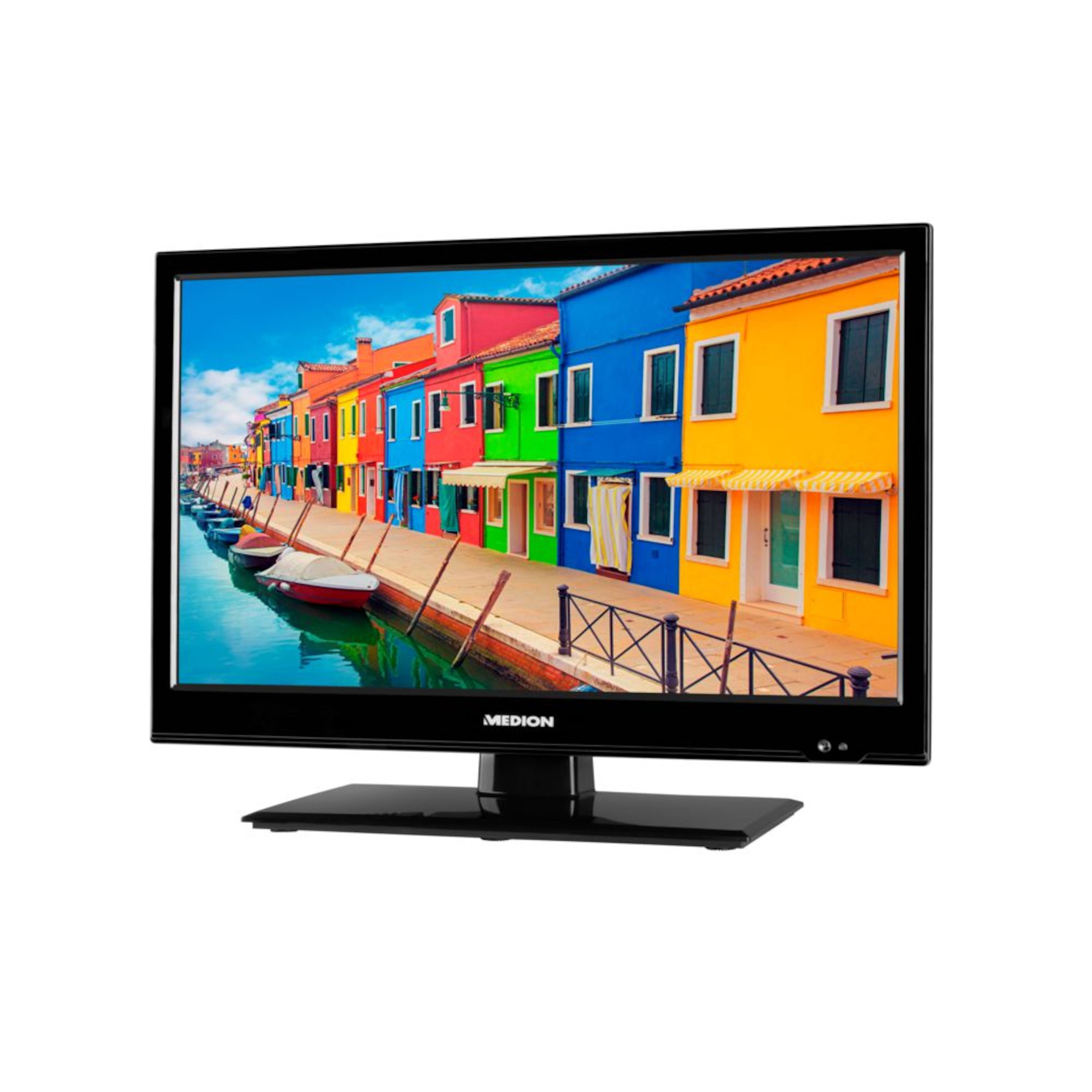 MEDION® LIFE® E11940 Fernseher, 47 cm (18,5'') LCD-TV, inkl. DVB-T 2 HD Modul (3 Monate freenet TV gratis) - ARTIKELSET