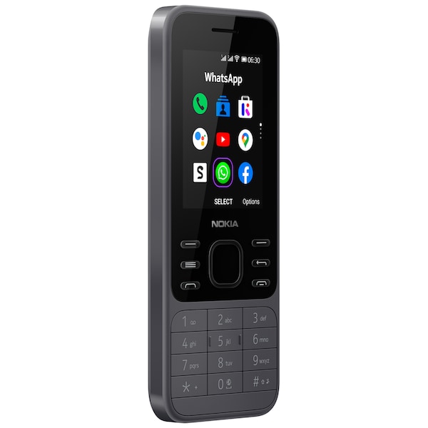 NOKIA 6300 4G, charcoal