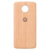 MOTOROLA moto Style Washed Oak Wood Back-Cover, Premium-Materialien, individuell anpasspar, geeignet für alle Smartphones der moto z Familie