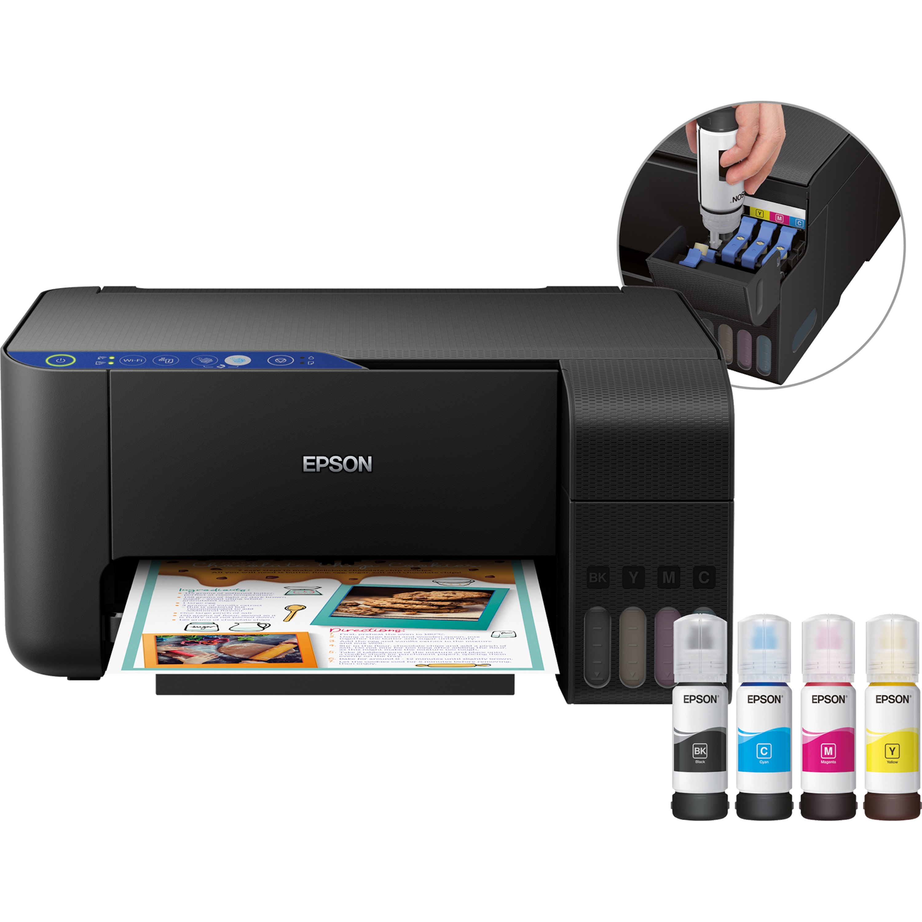 EPSON 4-in-1 Wlan Drucker EcoTank ET-4750, drucken, scannen, kopieren,  faxen, sparsam | MEDION.AT Online Shop