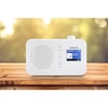MEDION® LIFE® E66487 Tragbares DAB+ Radio, 4,57 cm (1,8')' TFT Farbdisplay, DAB+/UKW mit 60 Senderspeichern (je 30 DAB+/UKW), automatische Uhrzeitsynchronisierung, Netz-/ oder Batteriebetrieb, kompaktes Design