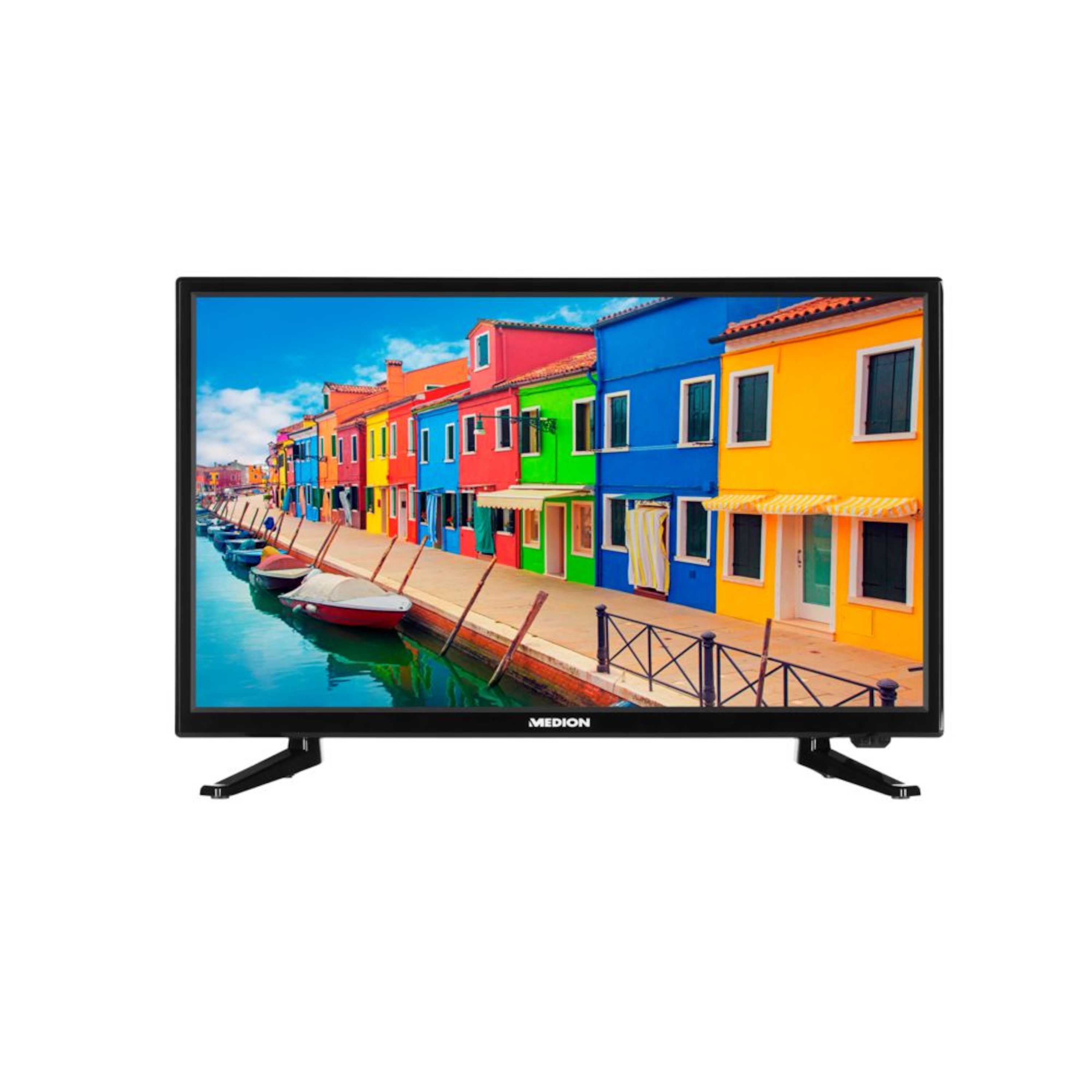 MEDION® LIFE® P12310 TV, 54,6 cm (21,5") LED-Backlight, Full HD, HD Triple Tuner, integrierter DVD-Player, HDMI, CI+  (B-Ware)