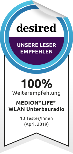 MEDION® LIFE® WLAN Unterbauradio im Test