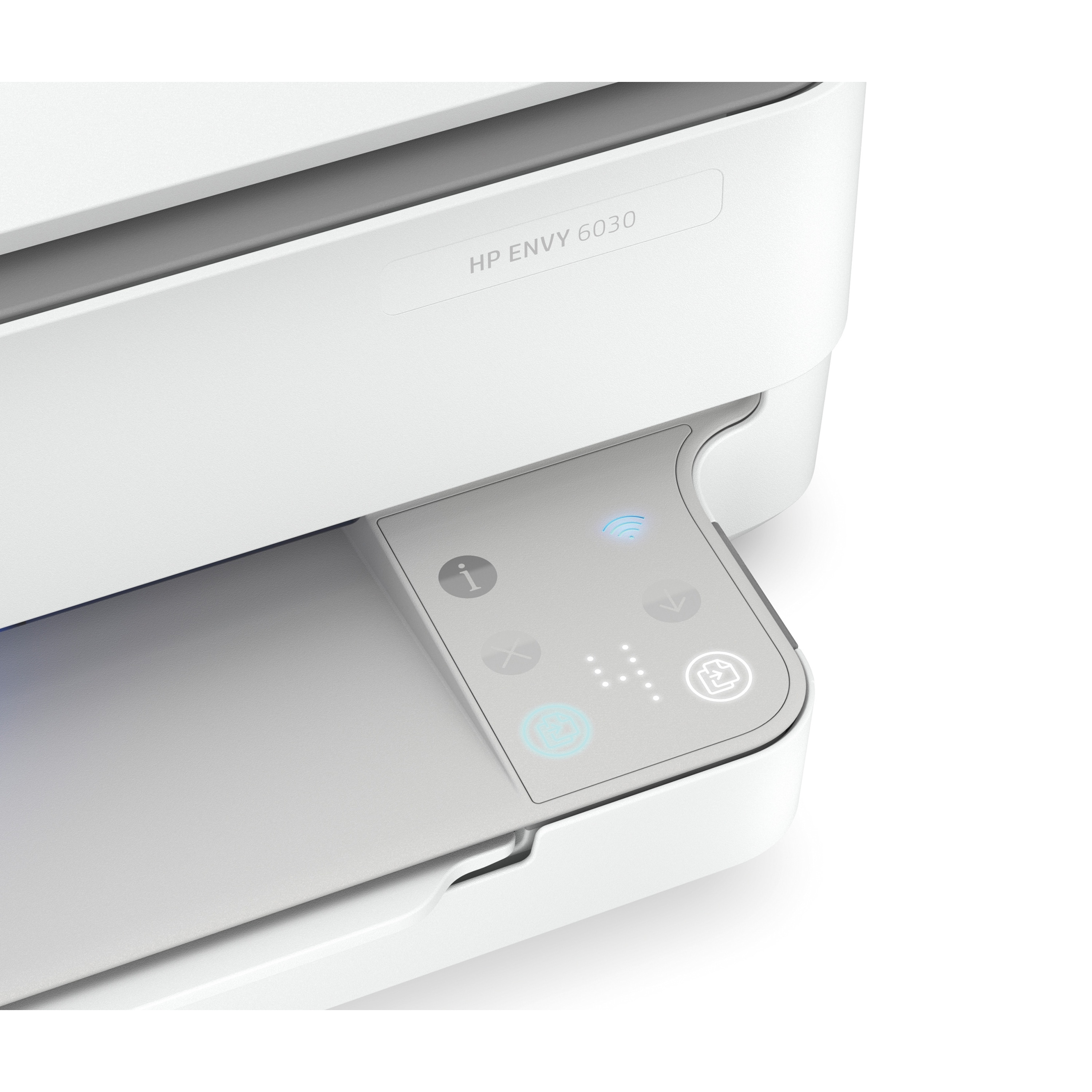 HP Envy 6030 All-in-One Drucker, Bluetooth® 5.0, Dual-Band WiFi, Drucken, Kopieren, Scannen, Wireless- und HP Smart App geeignet