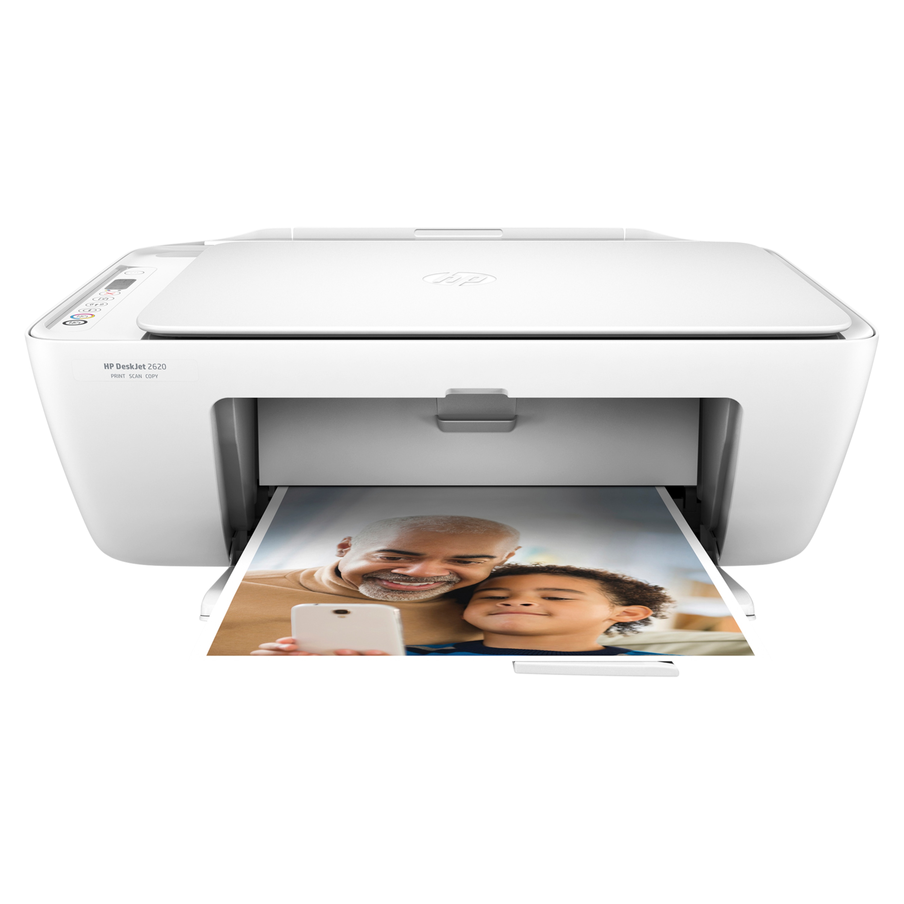 HP DeskJet 2620 All-in-One Drucker - Drucken, Kopieren und Scannen mit einem Gerät mit Ihrem PC, Smartphone und Tablet