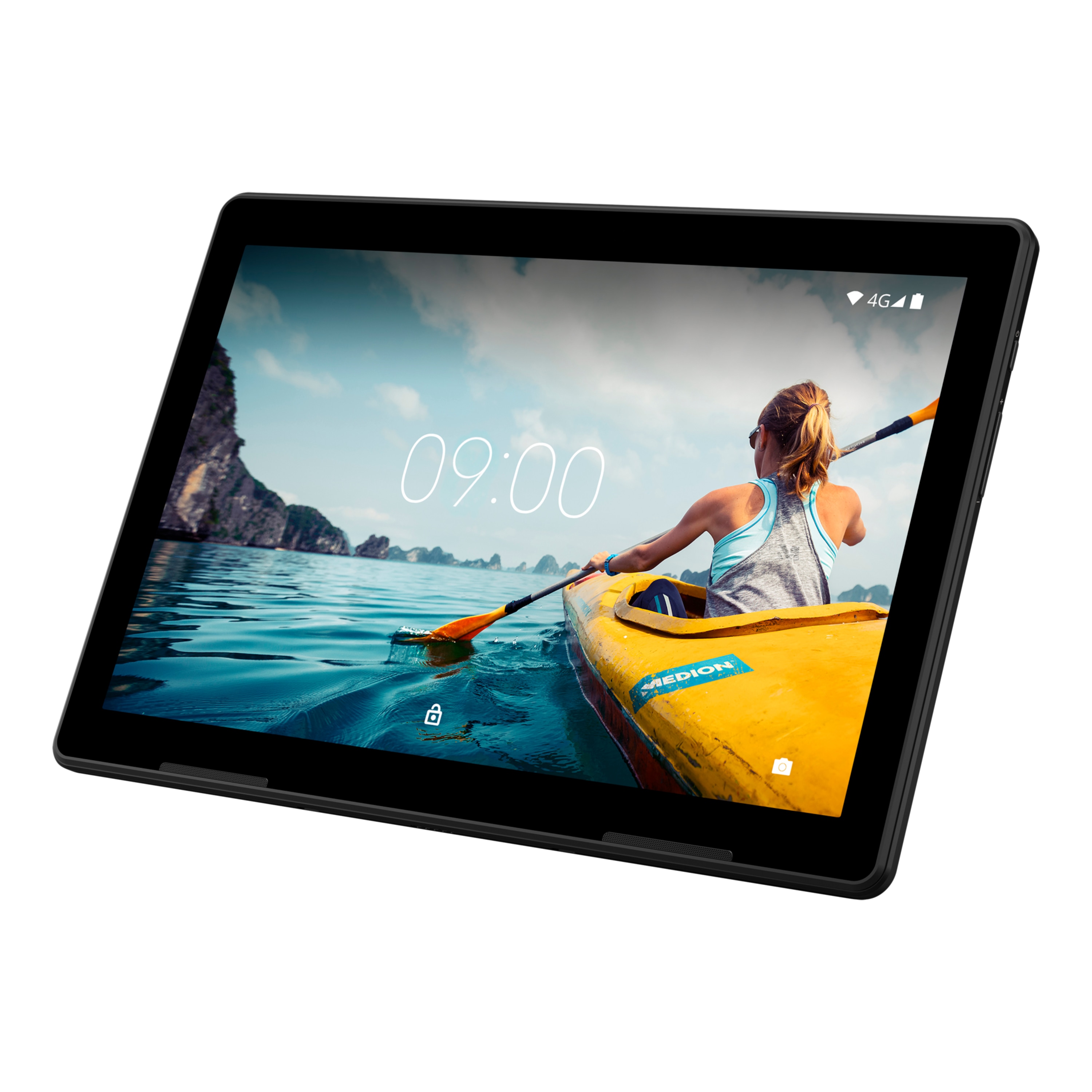 MEDION® LIFETAB® E10703 Tablet, 25,5 cm (10“) FHD Display, Android™ 9, 64 GB Speicher, 3 GB RAM, Quad-Core-Prozessor, LTE