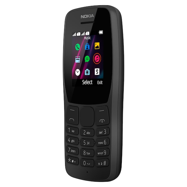 NOKIA 110 Dual SIM (2019), schwarz