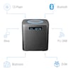 MEDION® LIFE® P64430 All-In-One Mikro-Audio-System mit Amazon Alexa, 2 x 15 W RMS, PLL-UKW, DLNA, Bluetooth® 4.2, CD/MP3 Player, Sprachsteuerung, Multiroom-Funktion, Musikstreaming (B-Ware)