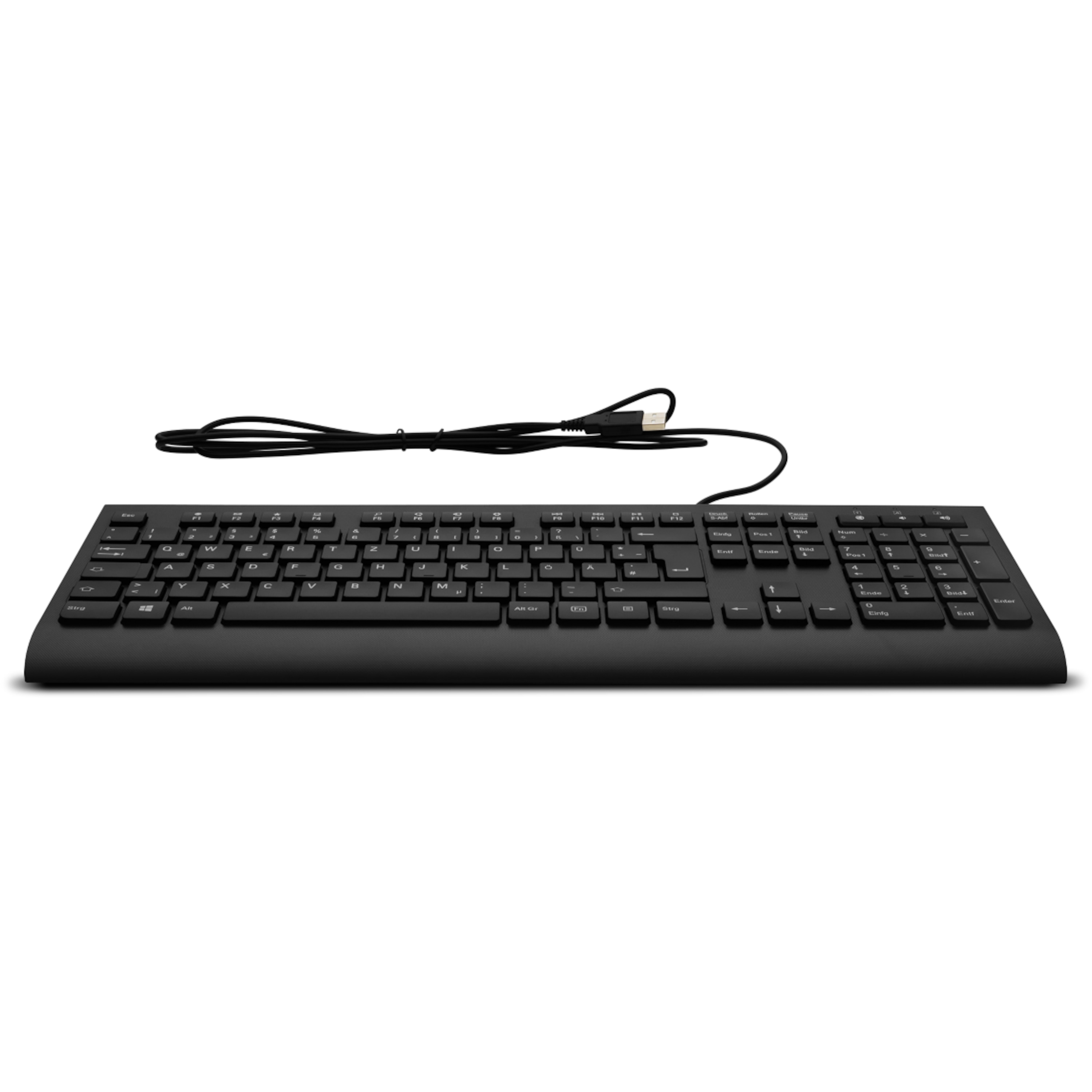 KB313U USB-toetsenbord | numeriek toetsenblok | multimediatoetsen | robuuste en slanke behuizing