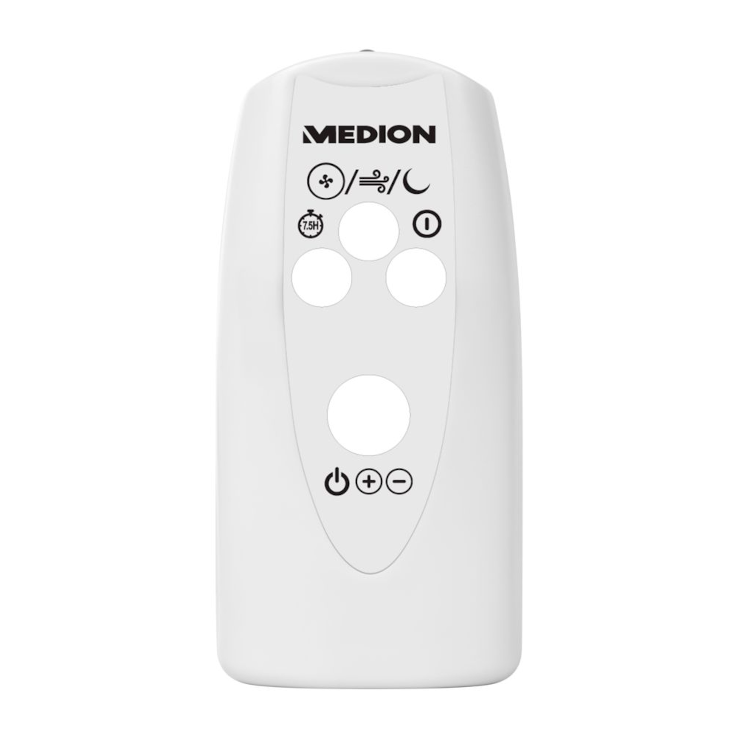 MEDION® 2x Standventilator mit Fernbedienung MD 18795, 3 Geschwindigkeitsstufen, verstellbarer Höhe, Schwenkfunktion, Timer-Funktion - ARTIKELSET