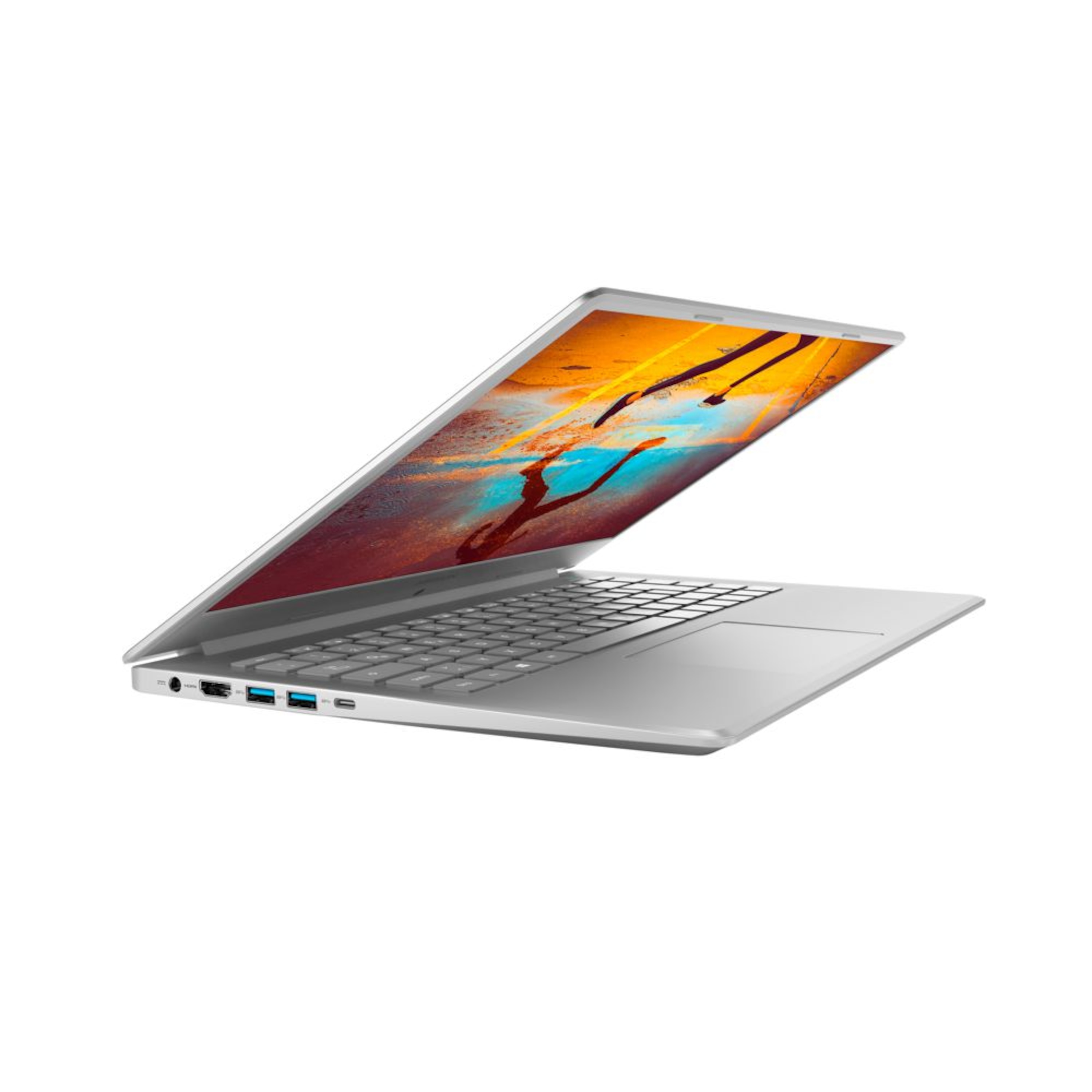 MEDION® AKOYA® S6445, Intel® Core™ i5-8265U, Windows 10 Home, 39,5 cm (15,6'') FHD Display, 128 GB SSD, 1 TB HDD, 8 GB RAM, Slim-Bezel-Design, Schnellladefunktion, Notebook