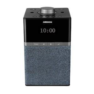 medion life p66130 all in one audio system mit amazon alexa perfekt fur die kuche dot matrix display dab pll ukw dlna wlan sprachsteuerung multiroom spotify connect 4 w rms medion at online shop