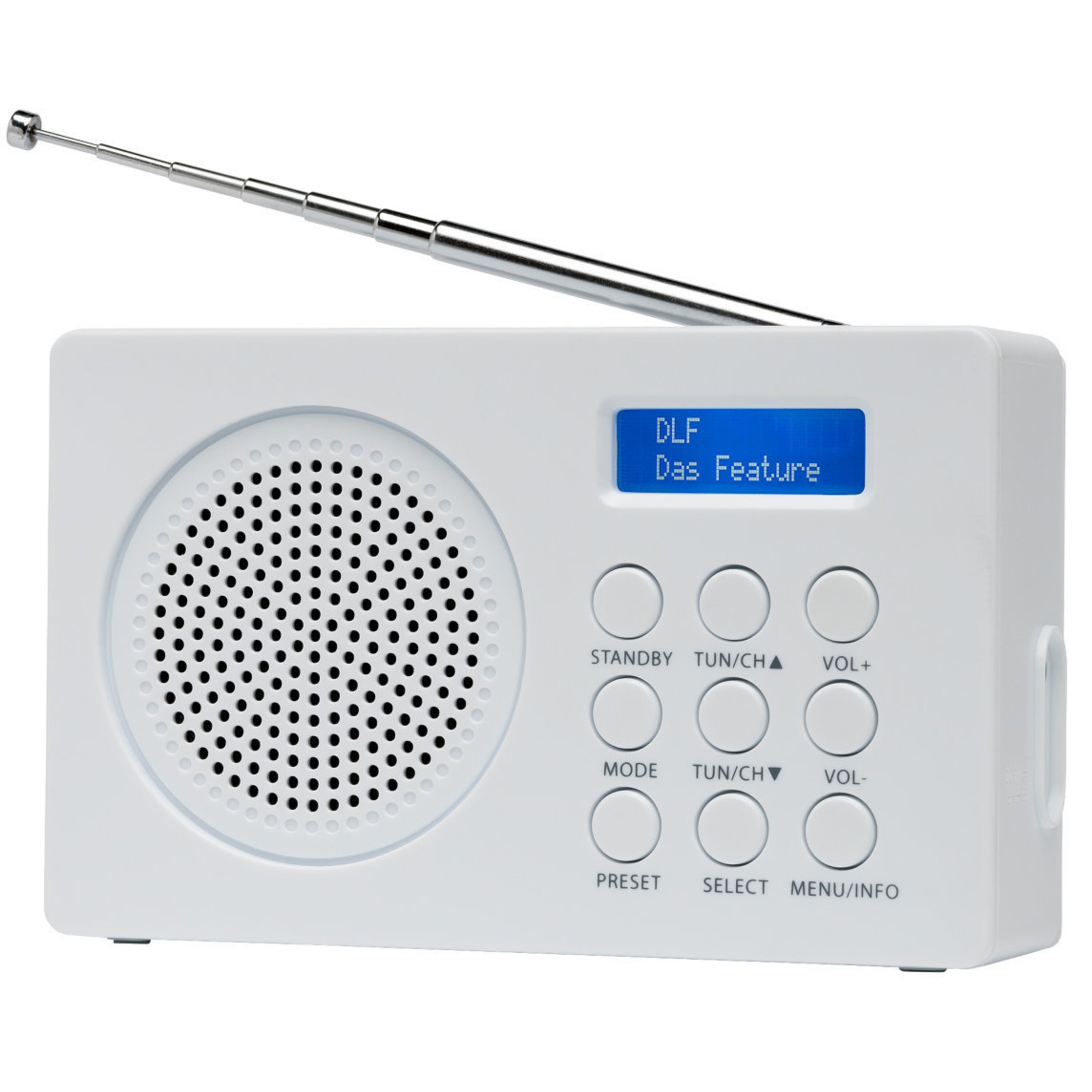 MEDION® LIFE® E66320 DAB+ Radio, digitale Radiosender in brillanter Tonqualität, Netz- oder Batteriebetrieb  (B-Ware)