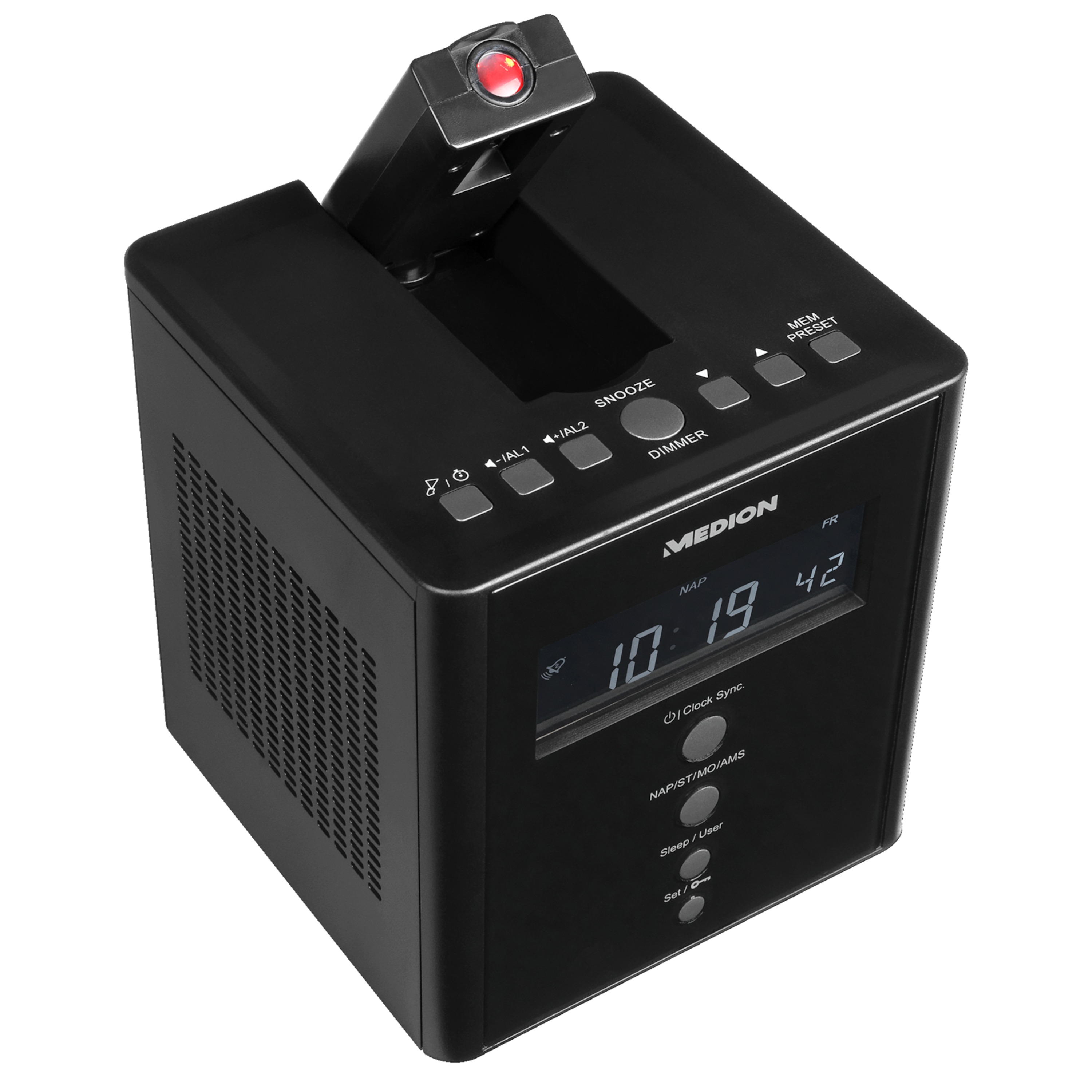 MEDION MD 43562 E66395 ProjektionsUhrenradio mit