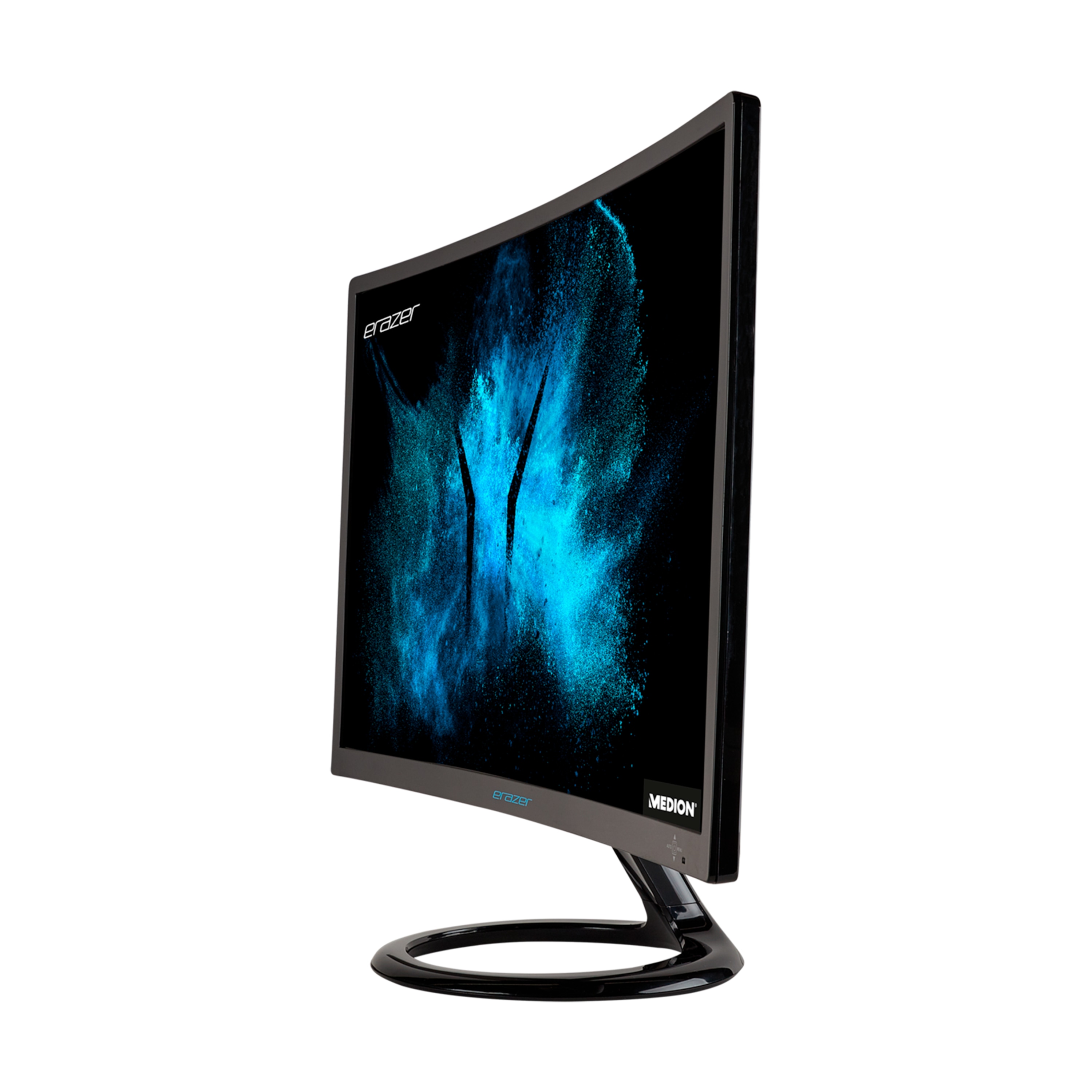MEDION® ERAZER® X52471 Curved Widescreen Monitor, 59,8 cm (23,6''), Full HD Display, 144Hz, HDMI® Anschluss und DisplayPort