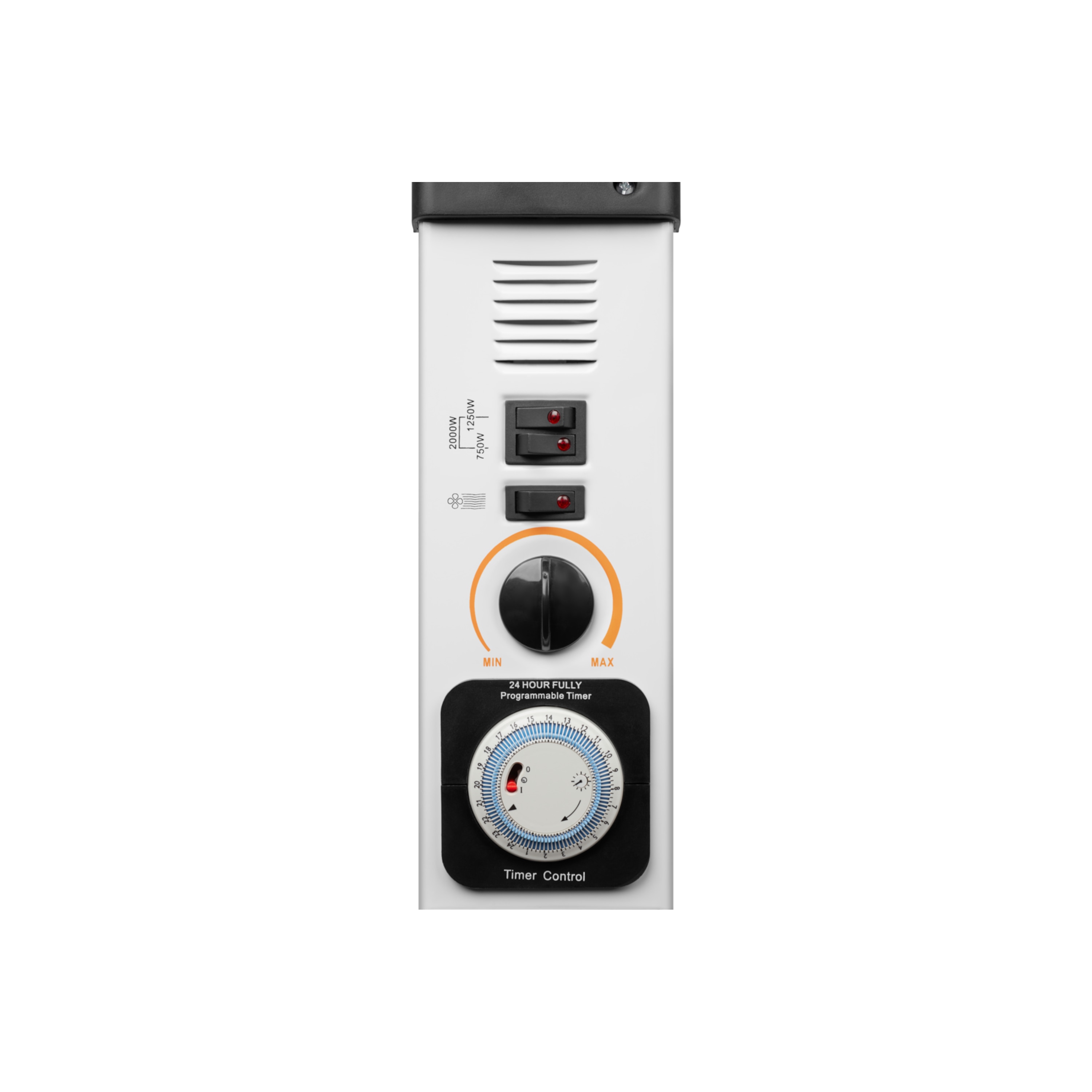 MEDION® Konvektor-Heizung MD 17900, 2000W Leistung, 3 Heizstufen, 24 Stunden Timer, einstellbares Thermostat