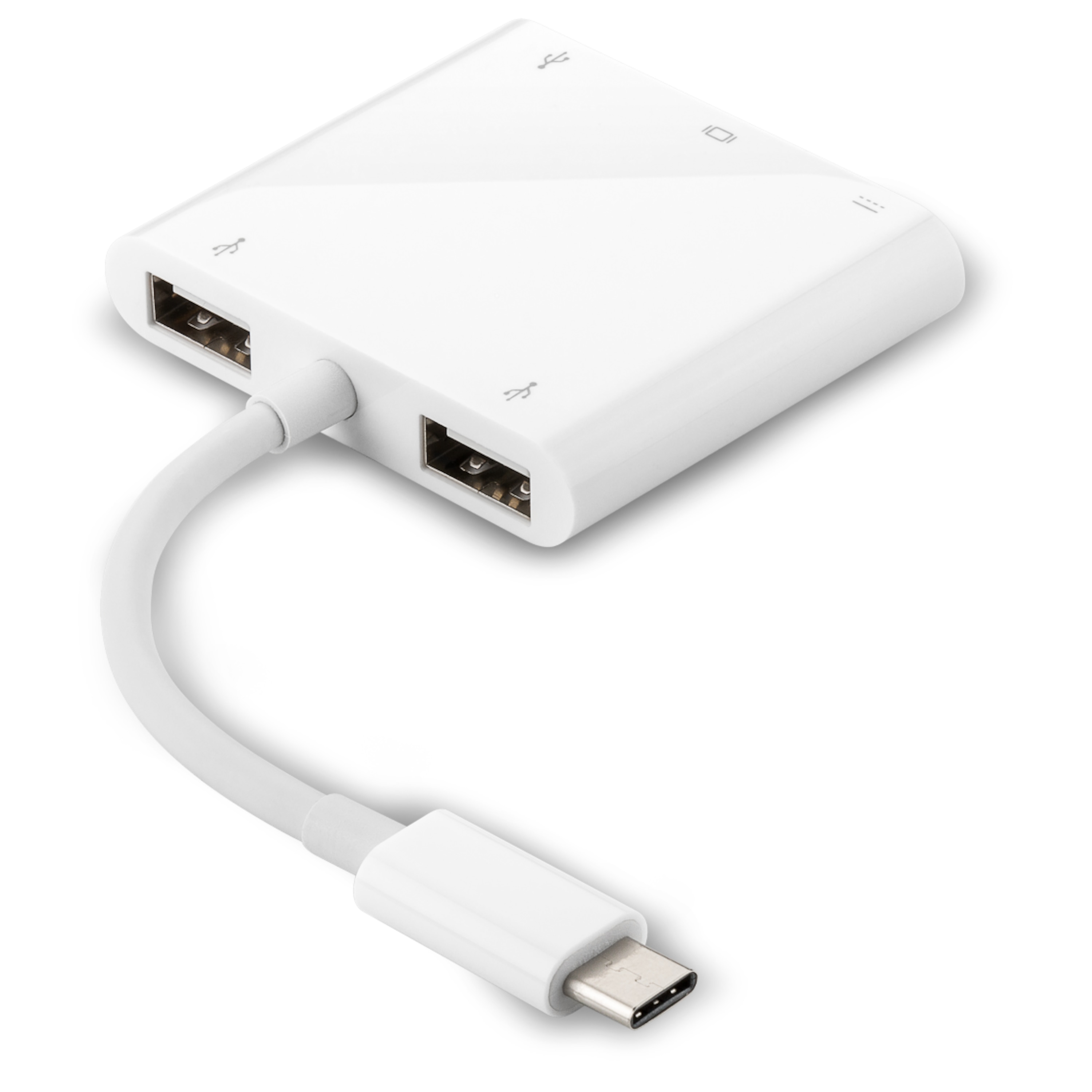 WENTRONIC USB-C™ Multiport Adapter, auf HDMI™, 2x USB 2.0, 1x USB 3.0, 1 x USB-C™ Ladeanschluss