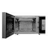 ECOM_MEDION_HW_MD18502_Mikrowelle_silber_Front_open