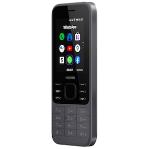 NOKIA 6300 4G, charcoal