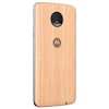 MOTOROLA moto Style Washed Oak Wood Back-Cover, Premium-Materialien, individuell anpasspar, geeignet für alle Smartphones der moto z Familie