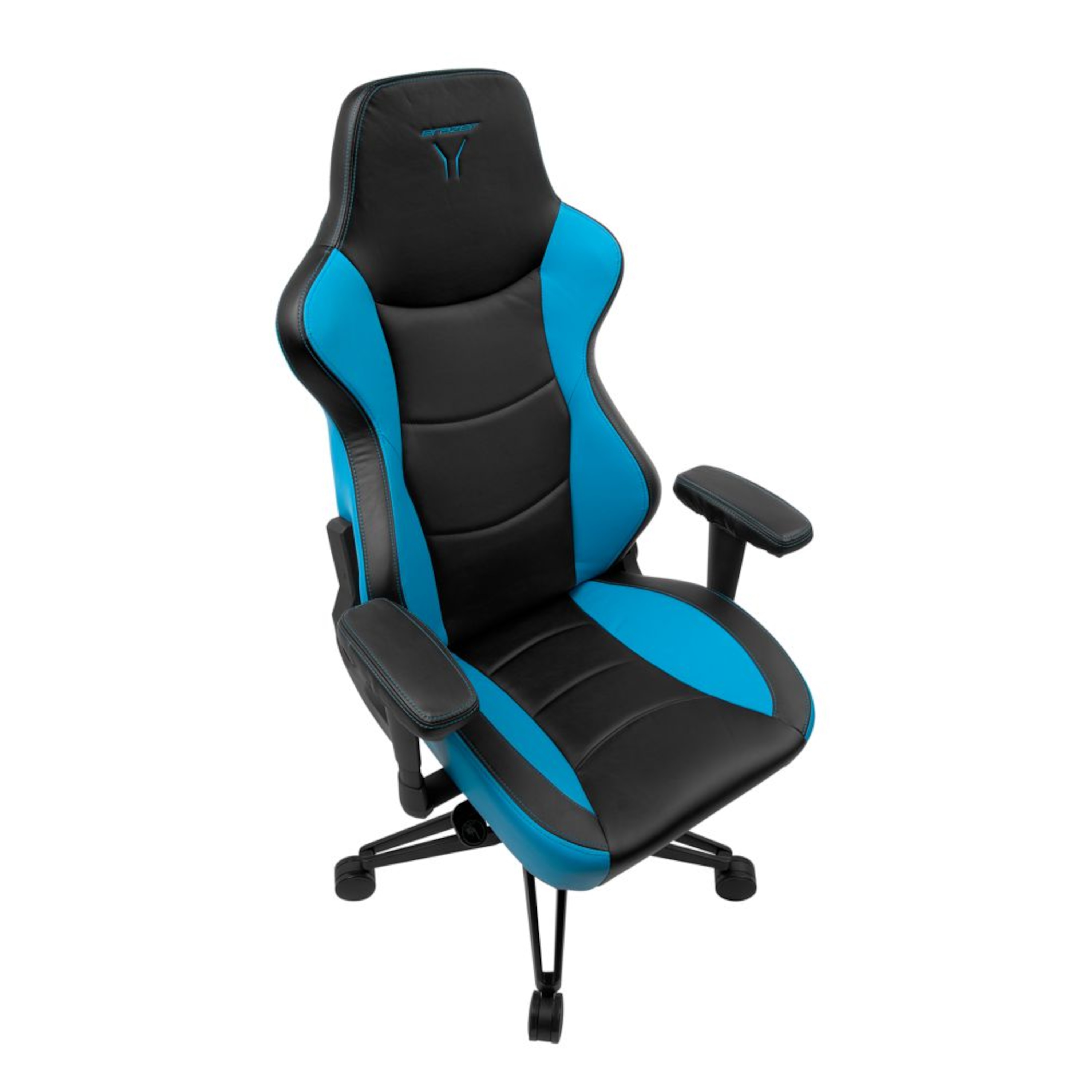 MEDION® ERAZER® X89100 Gaming Stuhl, stilvoll und komfortabel, sportliche Optik und hochwertige Materialien, mit 2 Kissen für den Rücken- und Kopfbereich